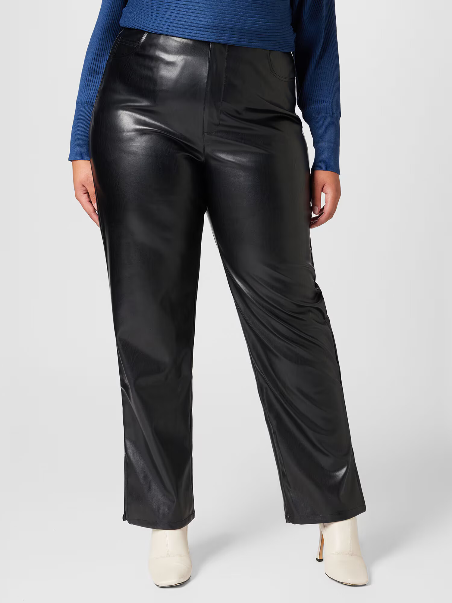 Nasty Gal Plus Pantaloni negru - Pled.ro