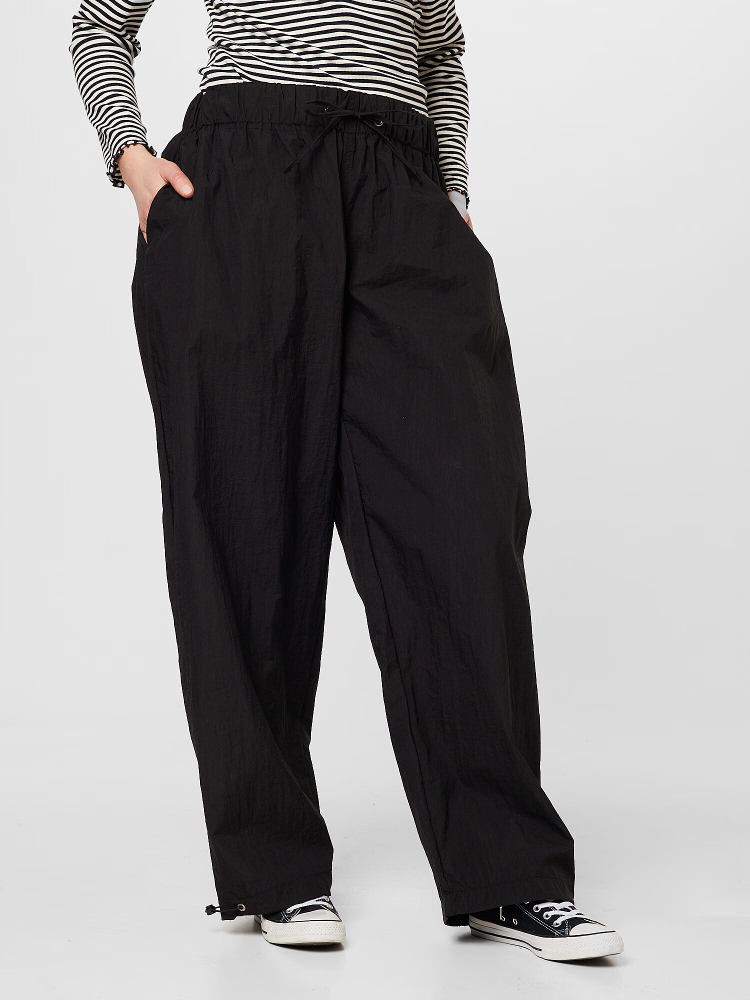 Nasty Gal Plus Pantaloni negru - Pled.ro