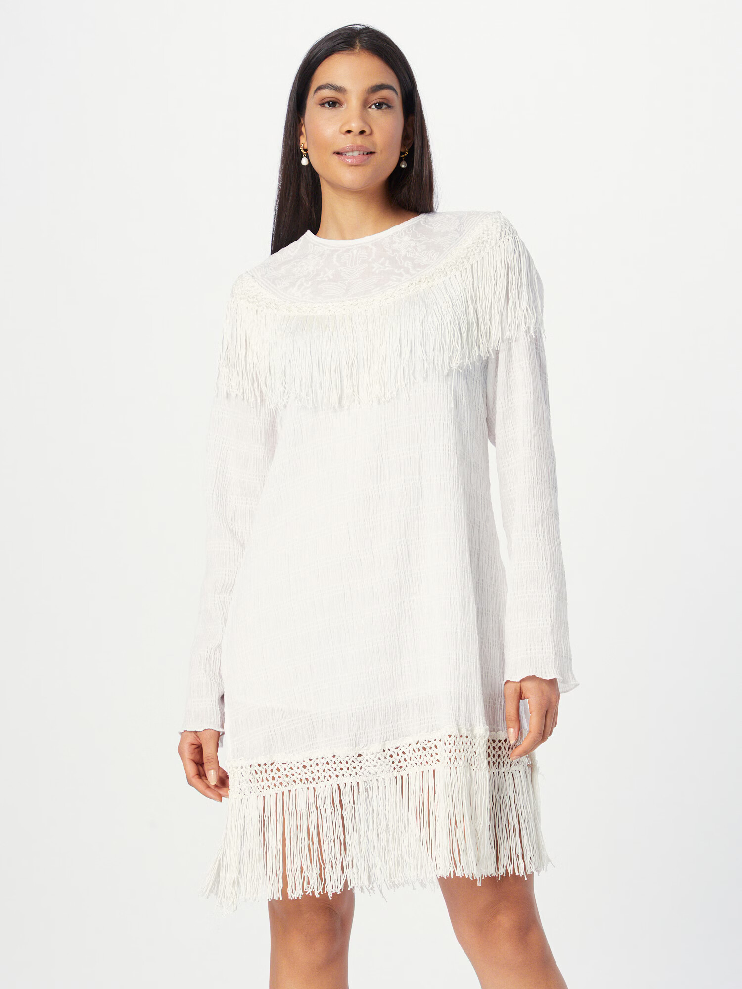 Nasty Gal Rochie alb - Pled.ro