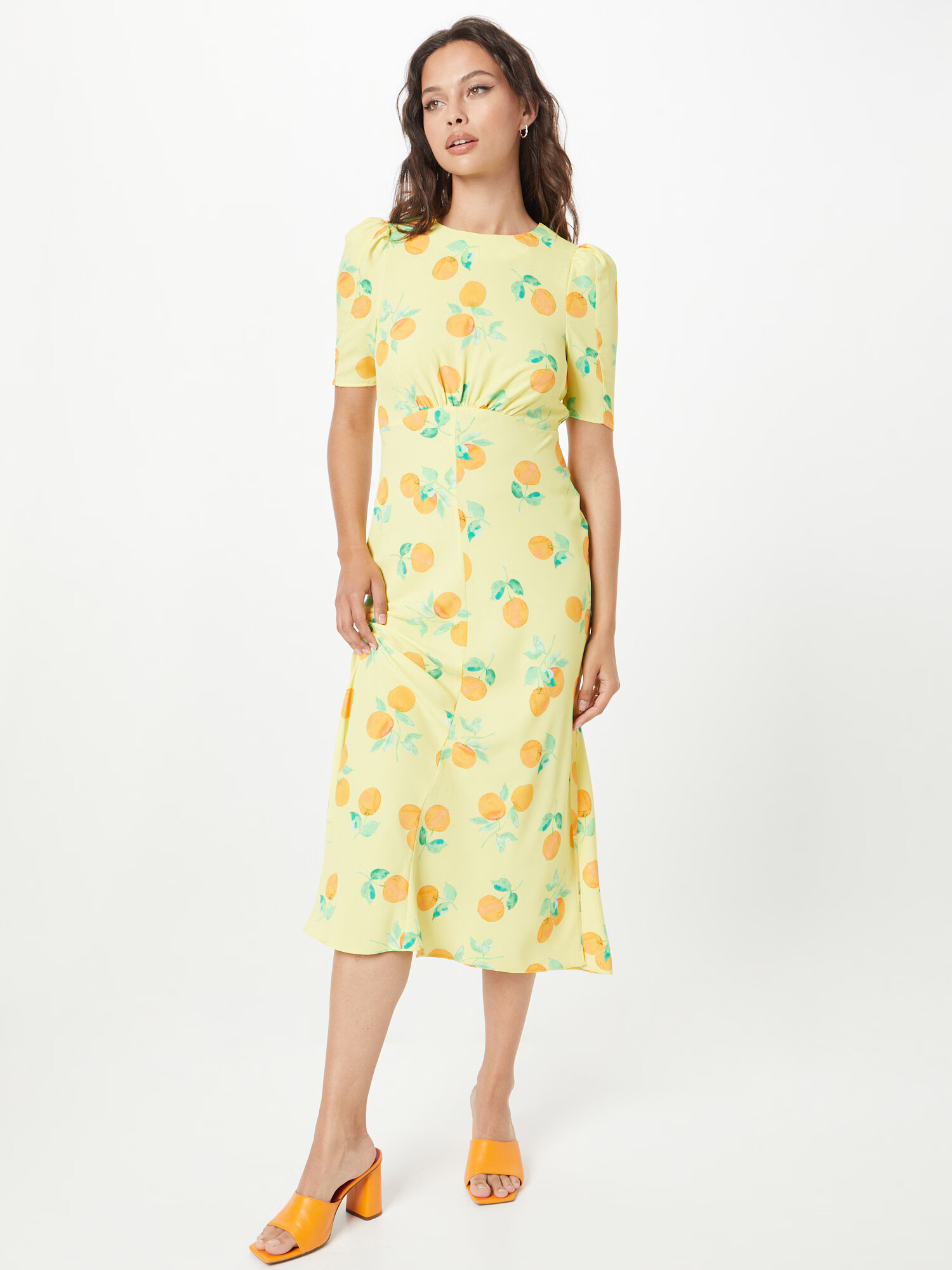 Nasty Gal Rochie galben / galben auriu / verde / verde pastel - Pled.ro