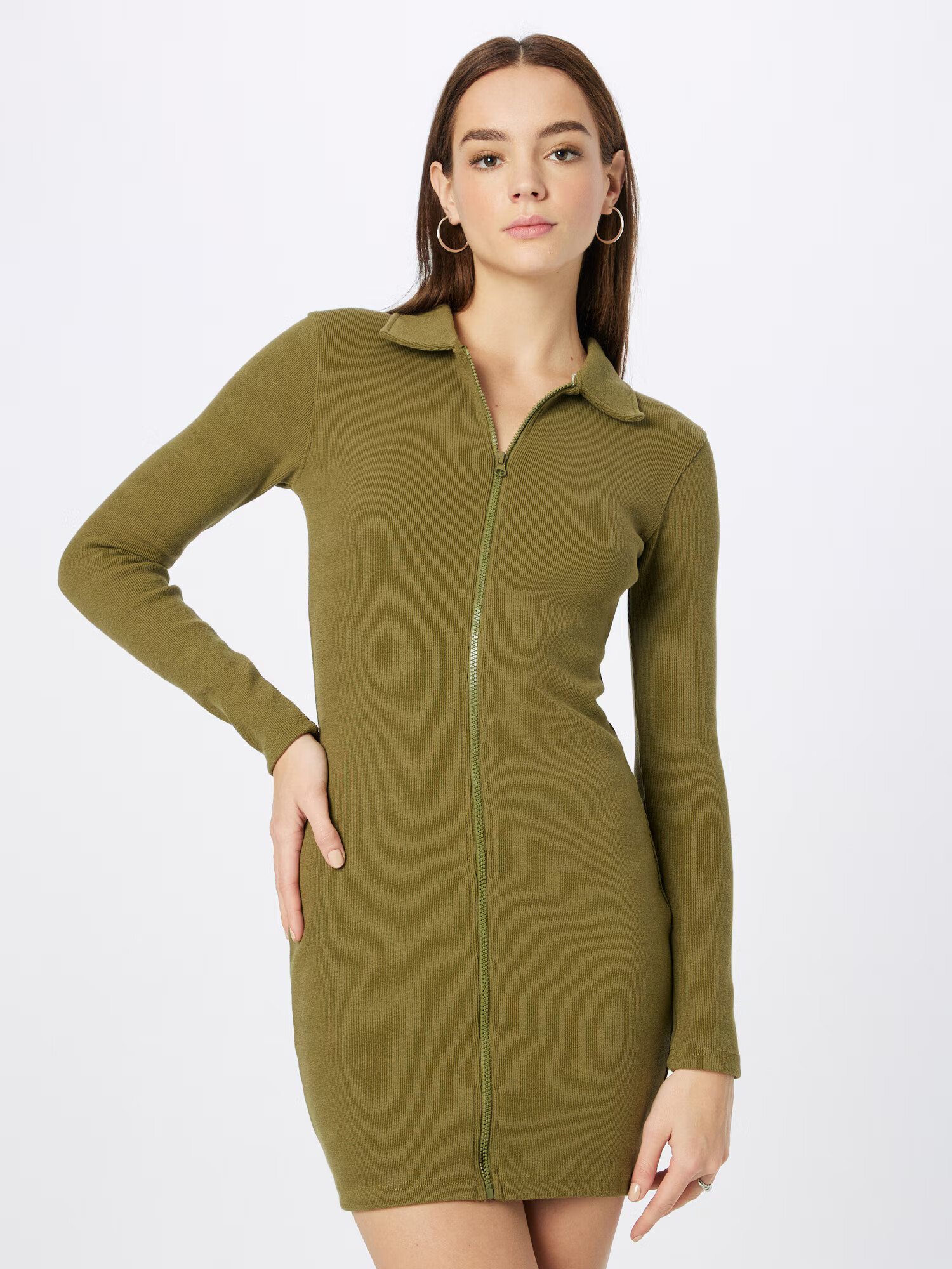 Nasty Gal Rochie oliv - Pled.ro