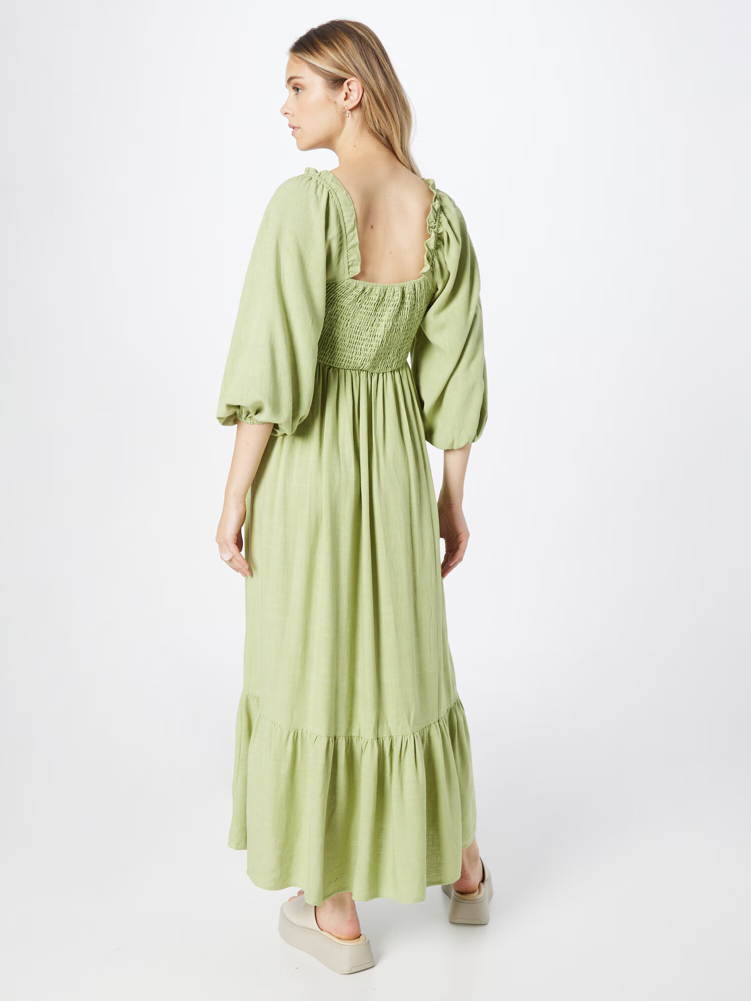 Nasty Gal Rochie verde deschis - Pled.ro