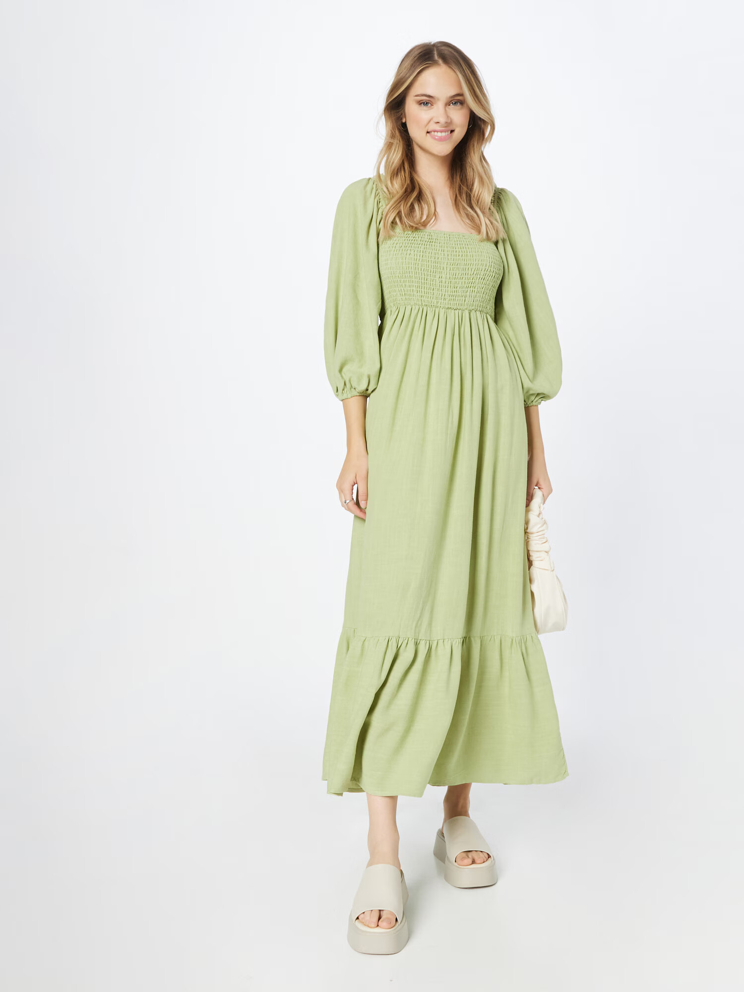 Nasty Gal Rochie verde deschis - Pled.ro