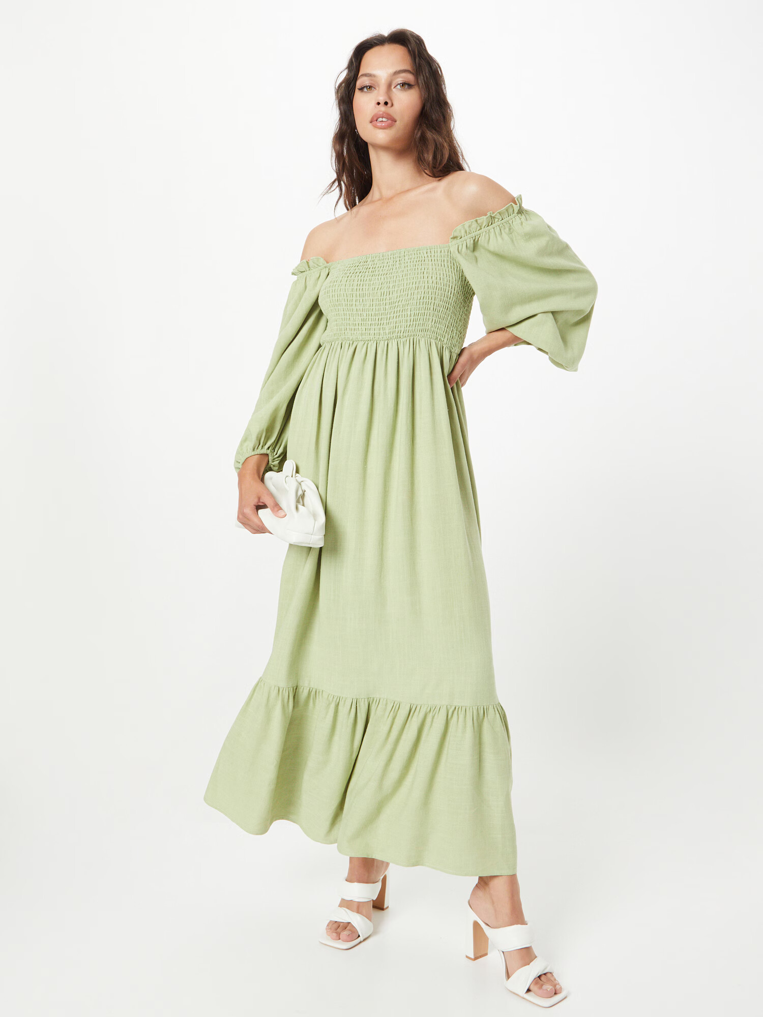 Nasty Gal Rochie verde măr - Pled.ro