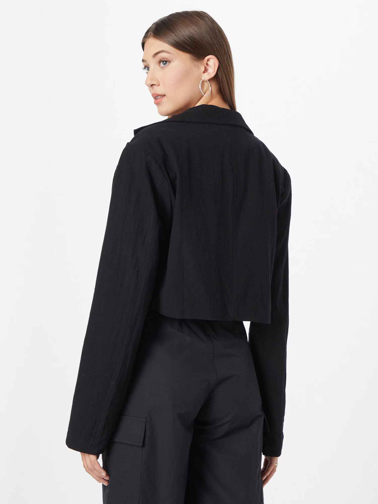 Nasty Gal Sacou negru - Pled.ro