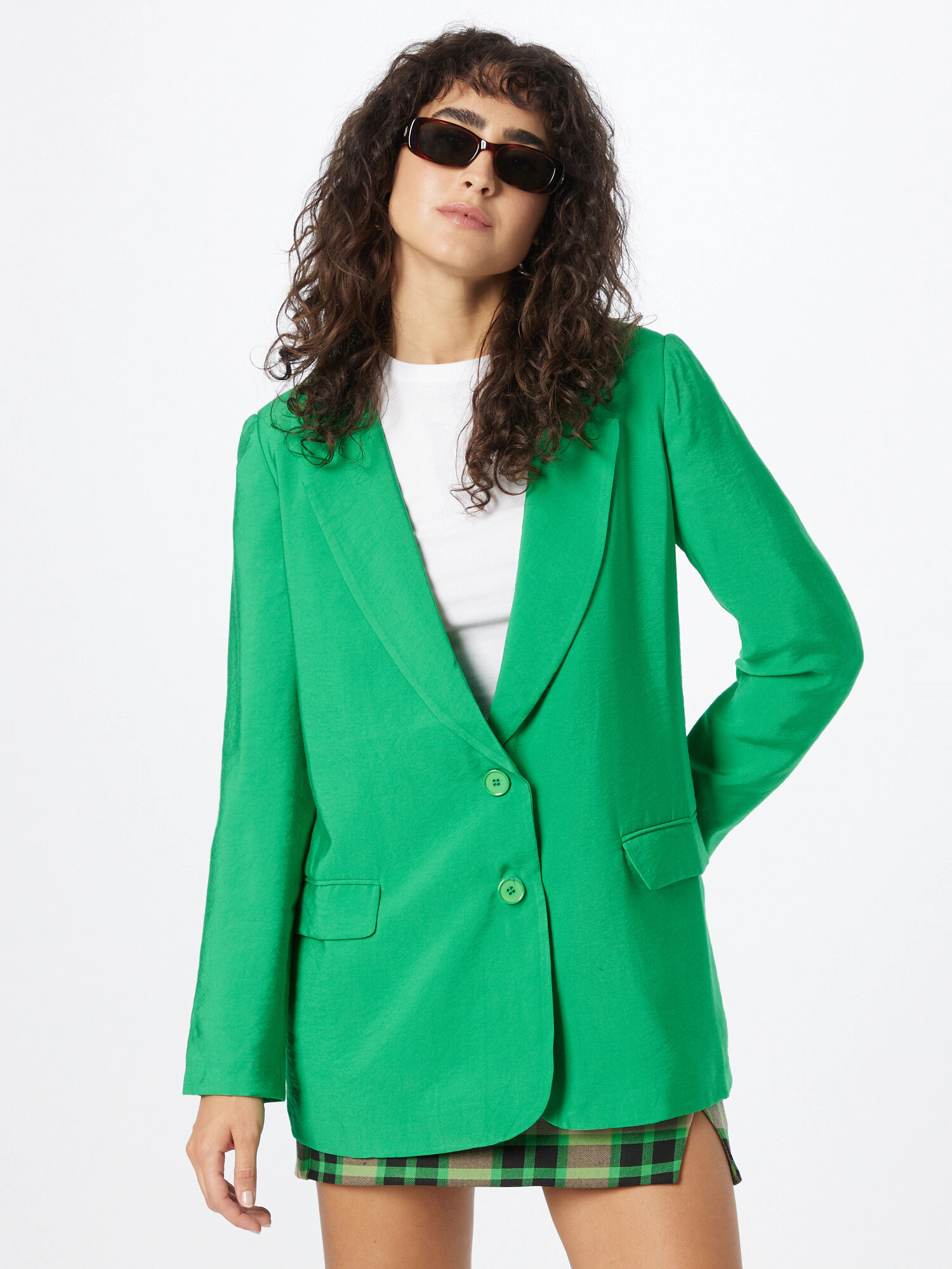 Nasty Gal Sacou verde deschis - Pled.ro