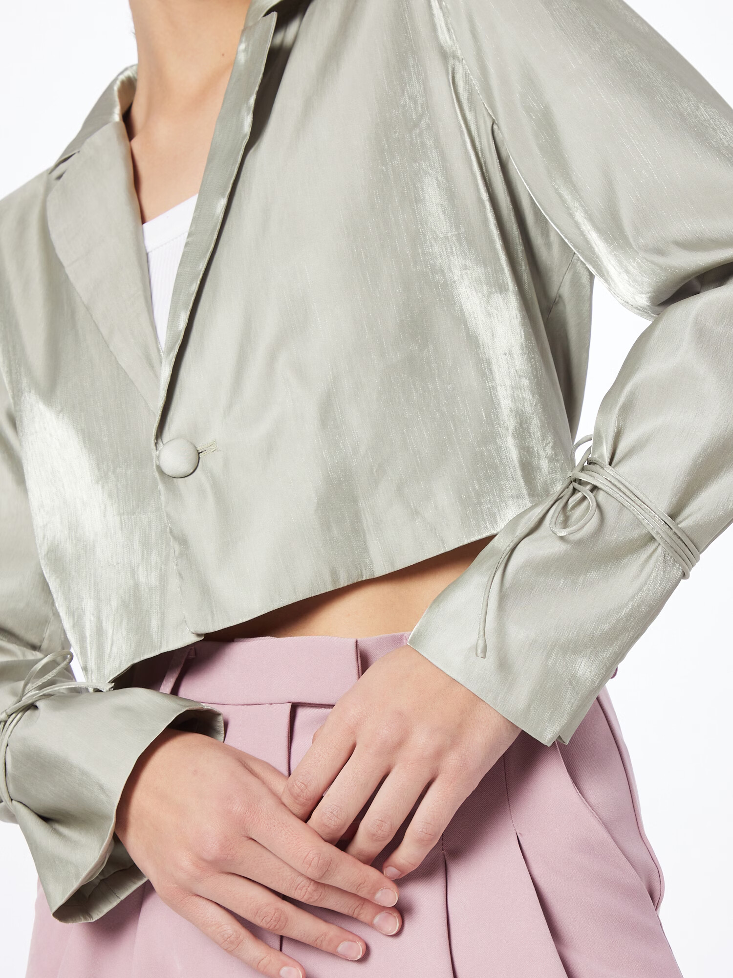 Nasty Gal Sacou verde pastel - Pled.ro