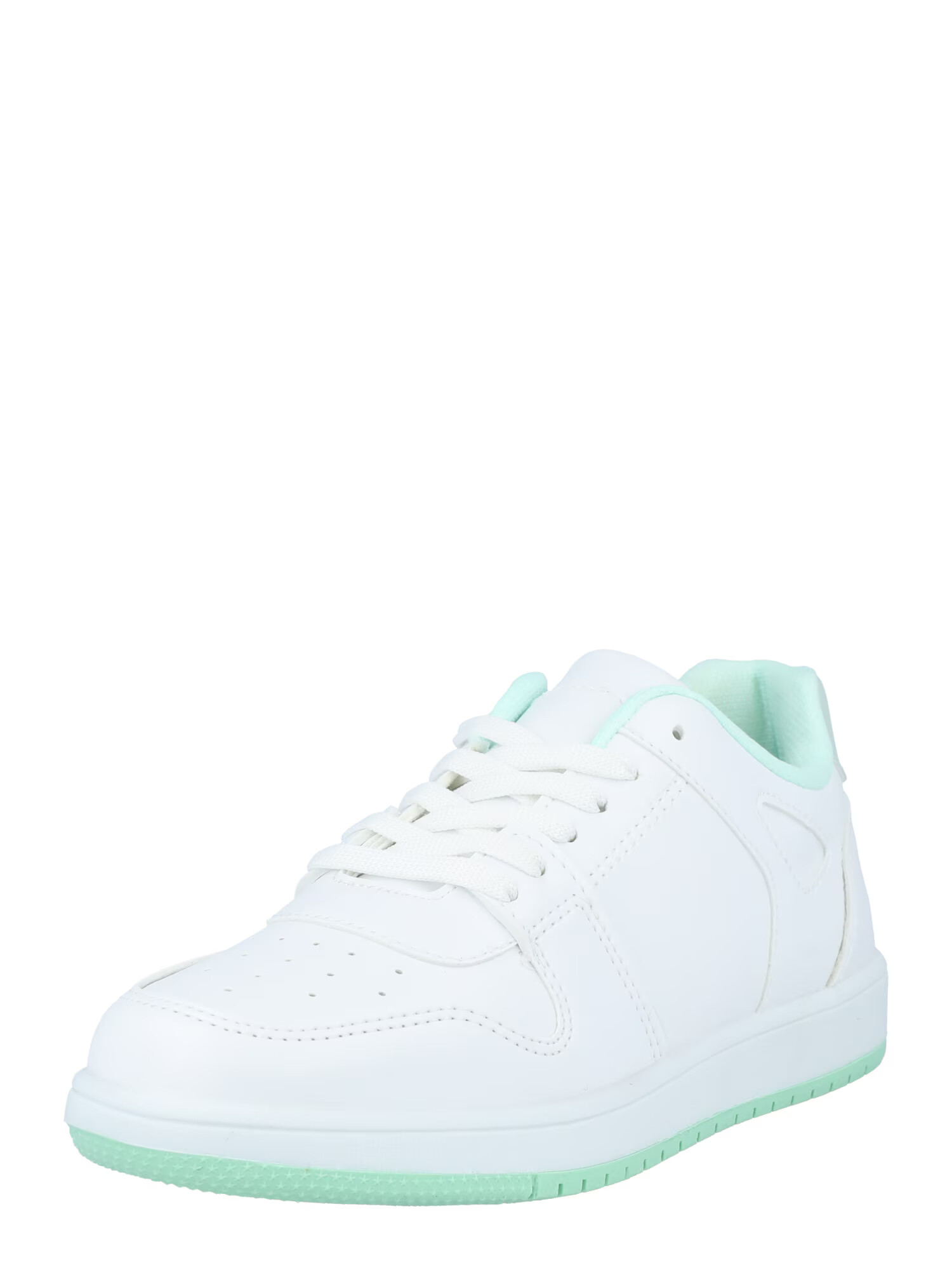 Nasty Gal Sneaker low verde mentă / alb - Pled.ro