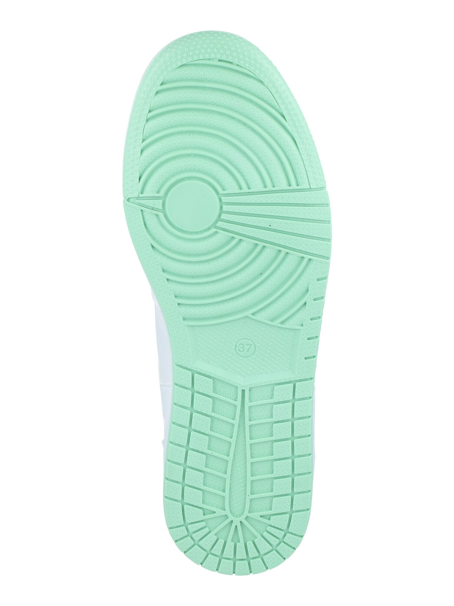 Nasty Gal Sneaker low verde mentă / alb - Pled.ro