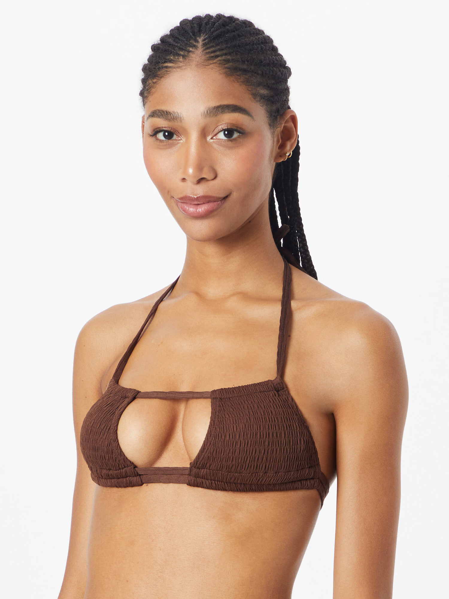 Nasty Gal Sutien costum de baie ciocolatiu - Pled.ro