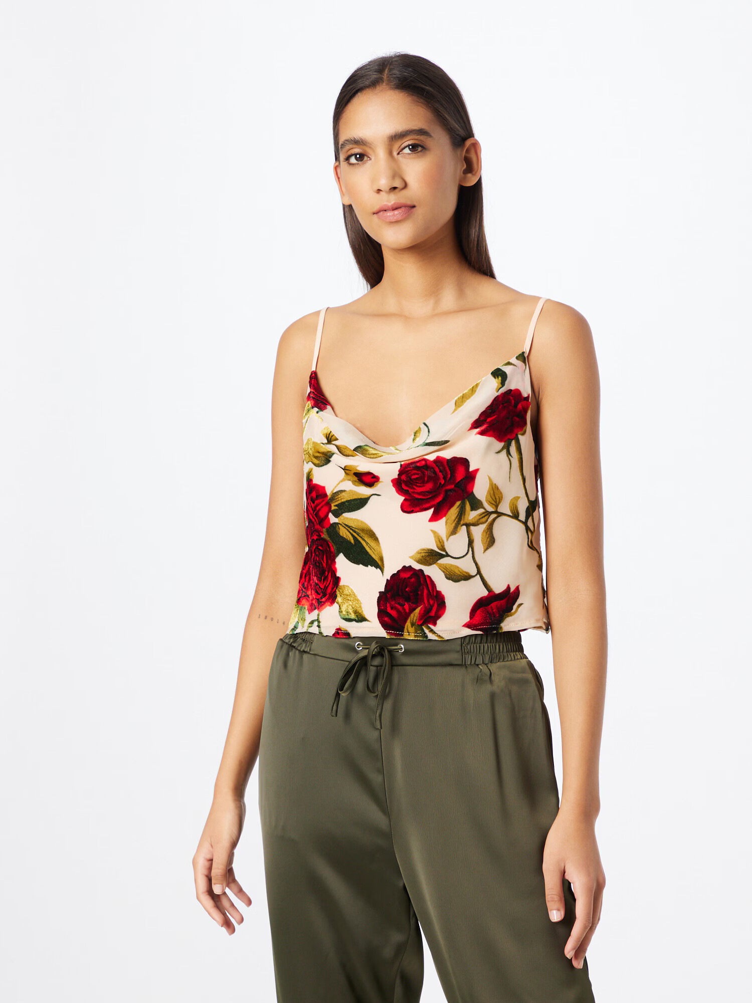 Nasty Gal Top bej / mai multe culori - Pled.ro