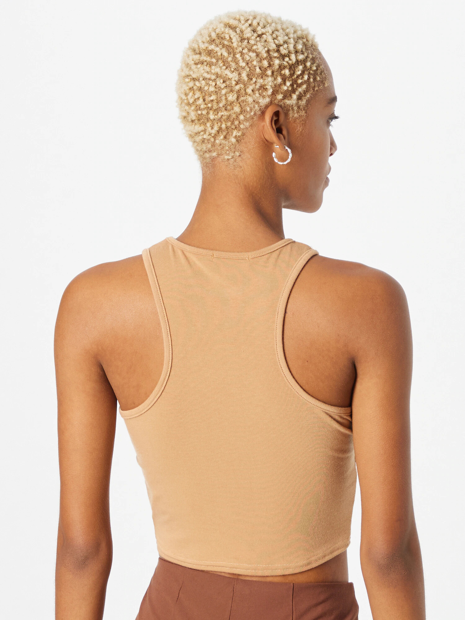 Nasty Gal Top maro deschis - Pled.ro