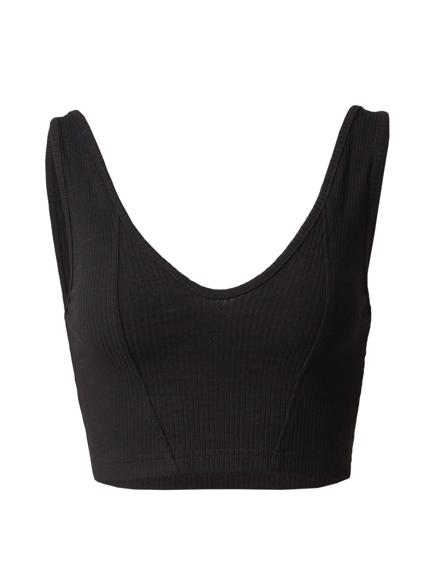 Nasty Gal Top negru - Pled.ro