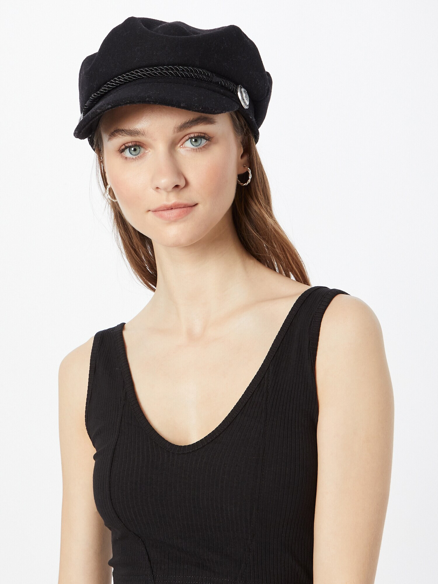 Nasty Gal Top negru - Pled.ro