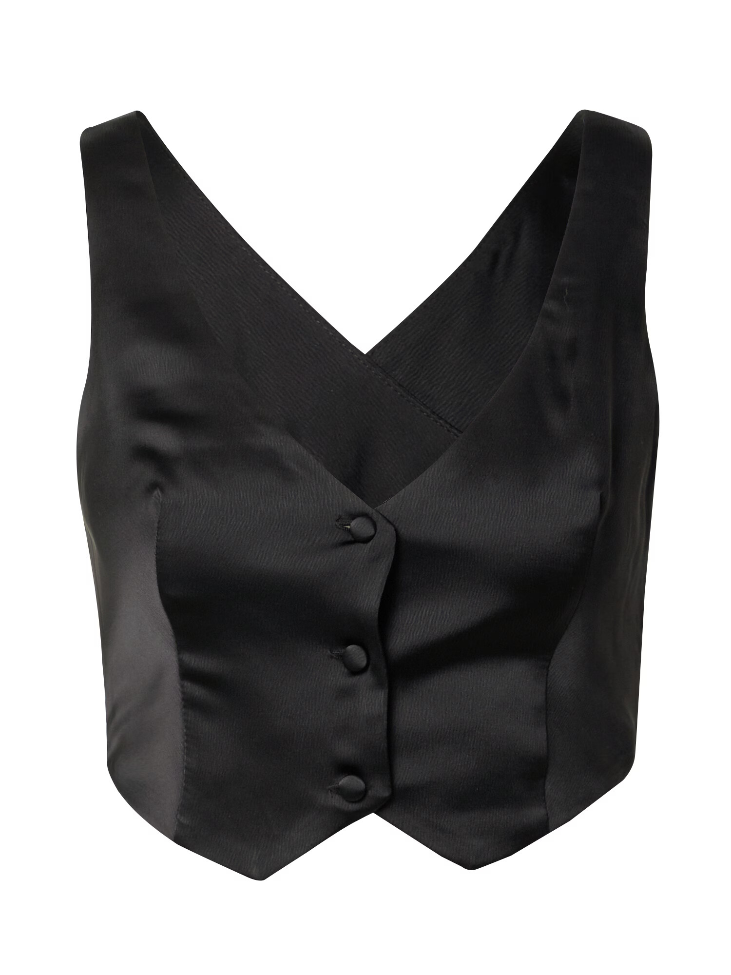 Nasty Gal Top negru - Pled.ro