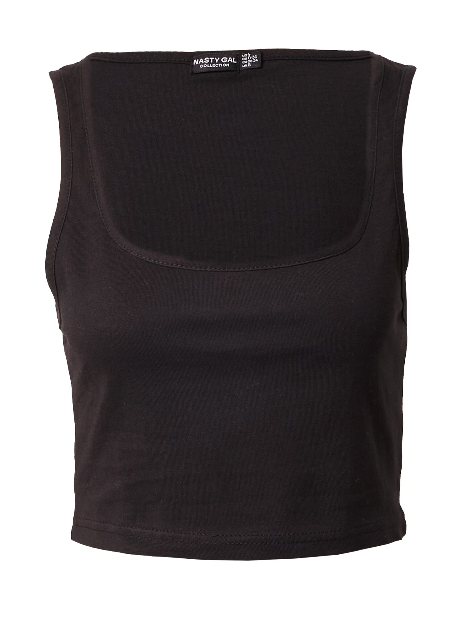 Nasty Gal Top negru - Pled.ro