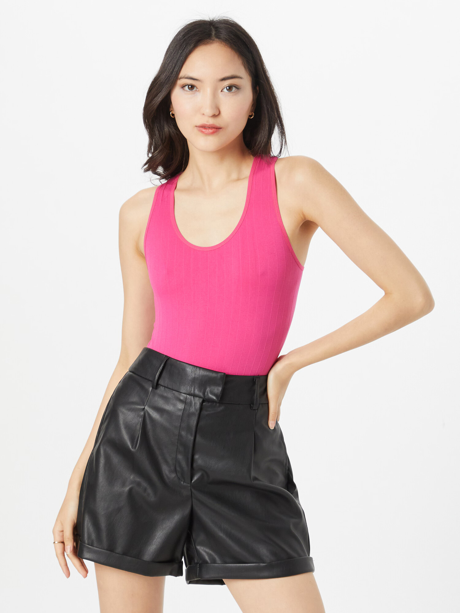 Nasty Gal Tricou body fucsia - Pled.ro