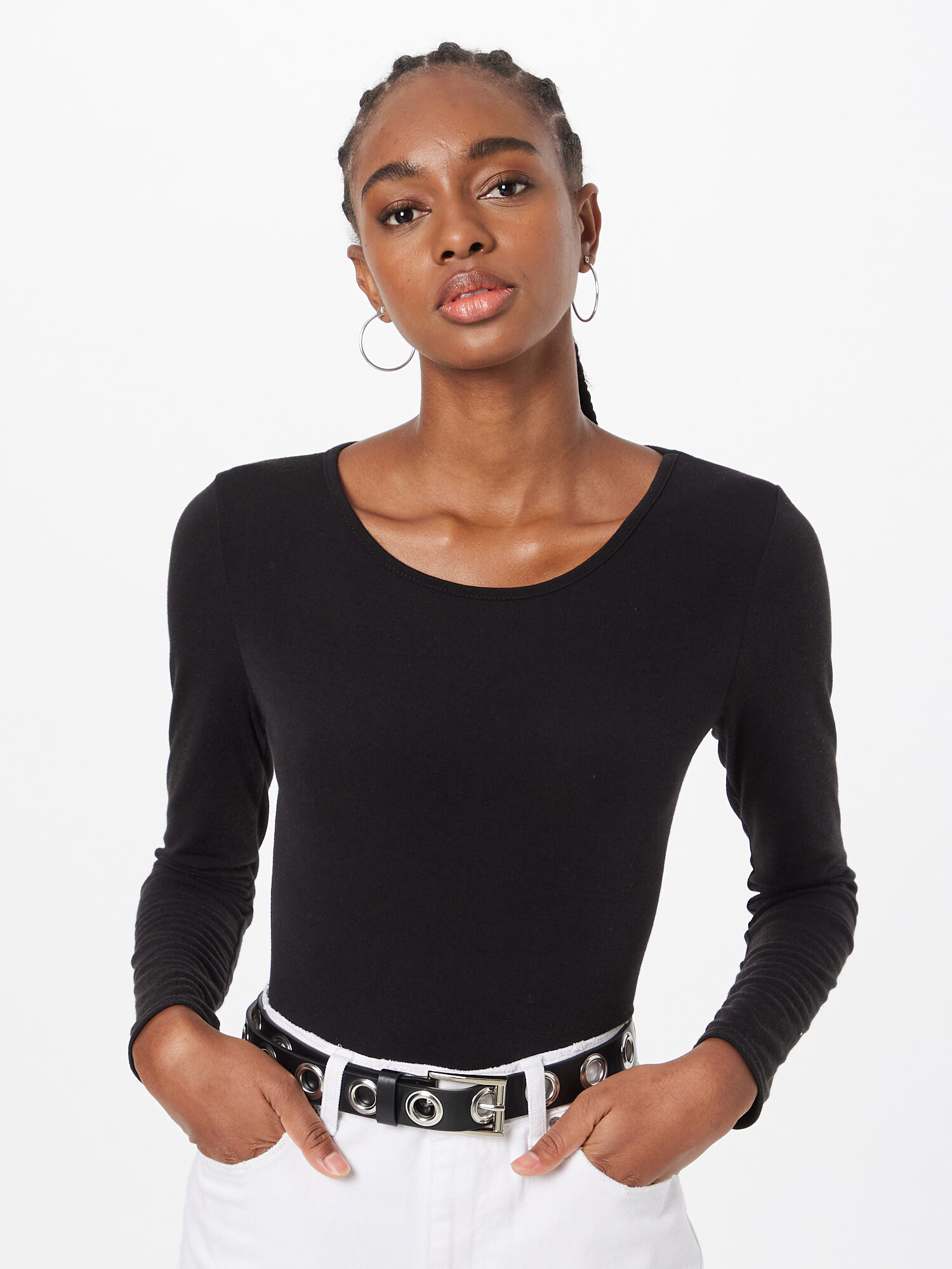 Nasty Gal Tricou body negru - Pled.ro