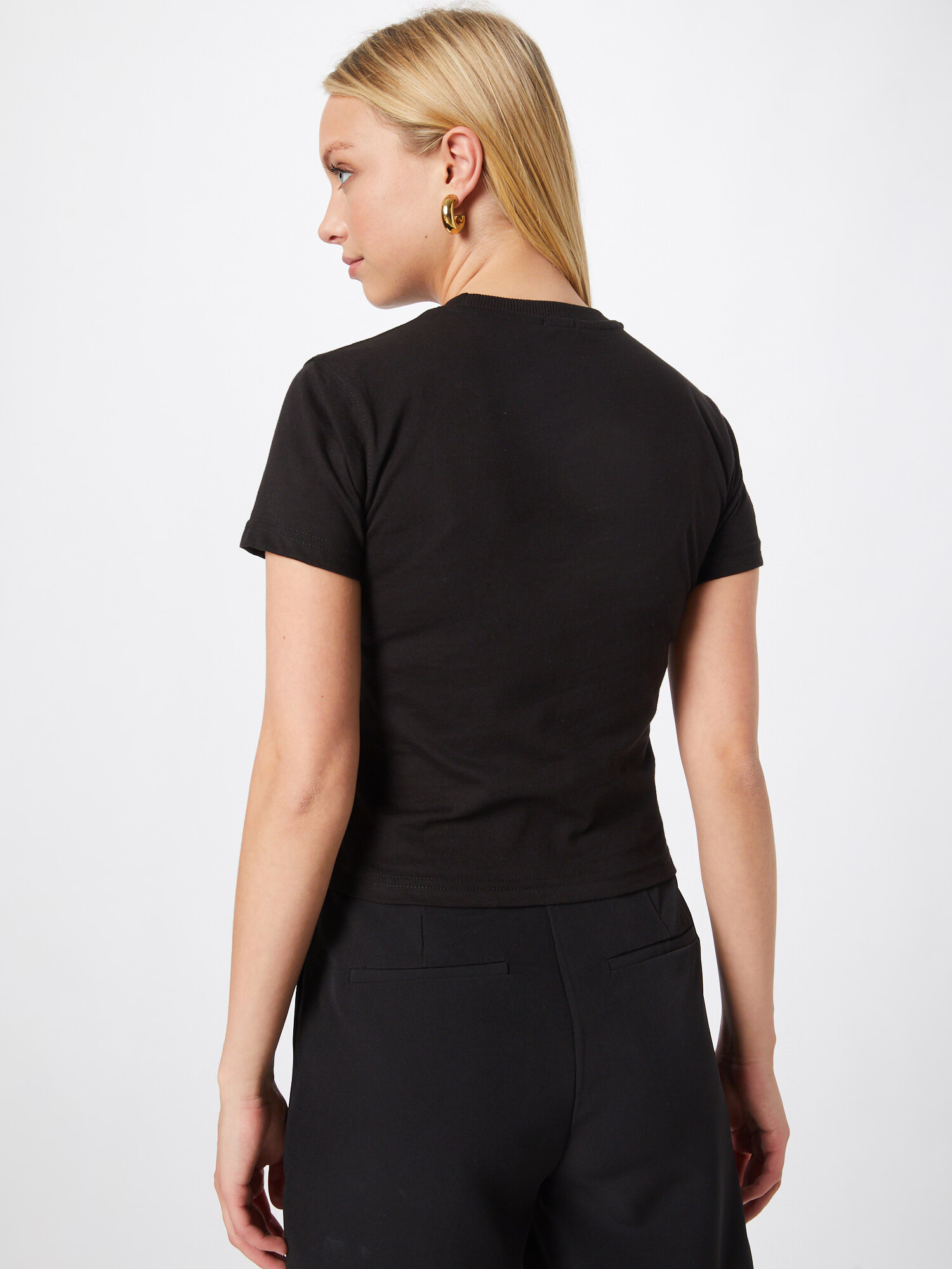 Nasty Gal Tricou negru - Pled.ro