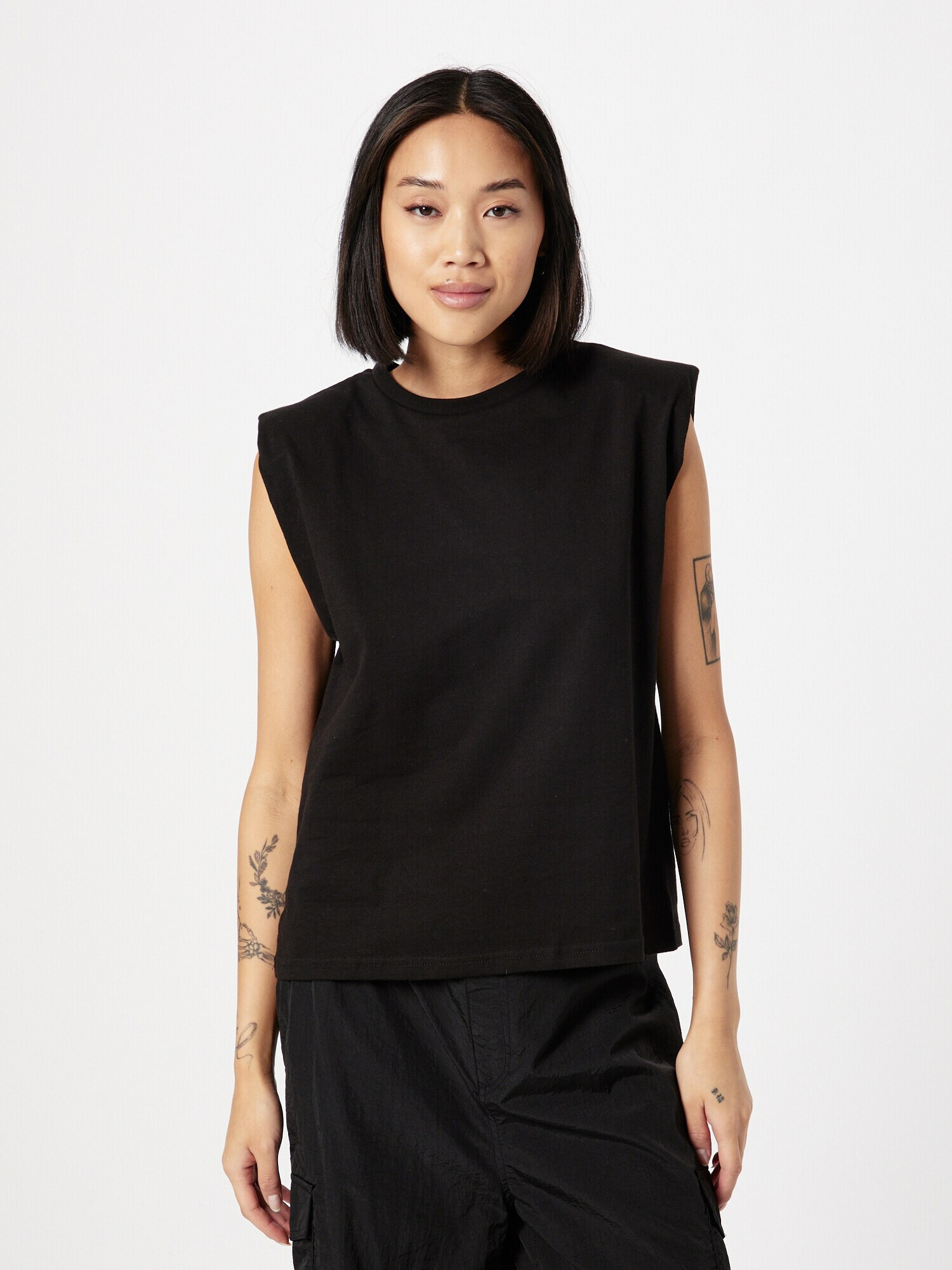 Nasty Gal Tricou negru - Pled.ro