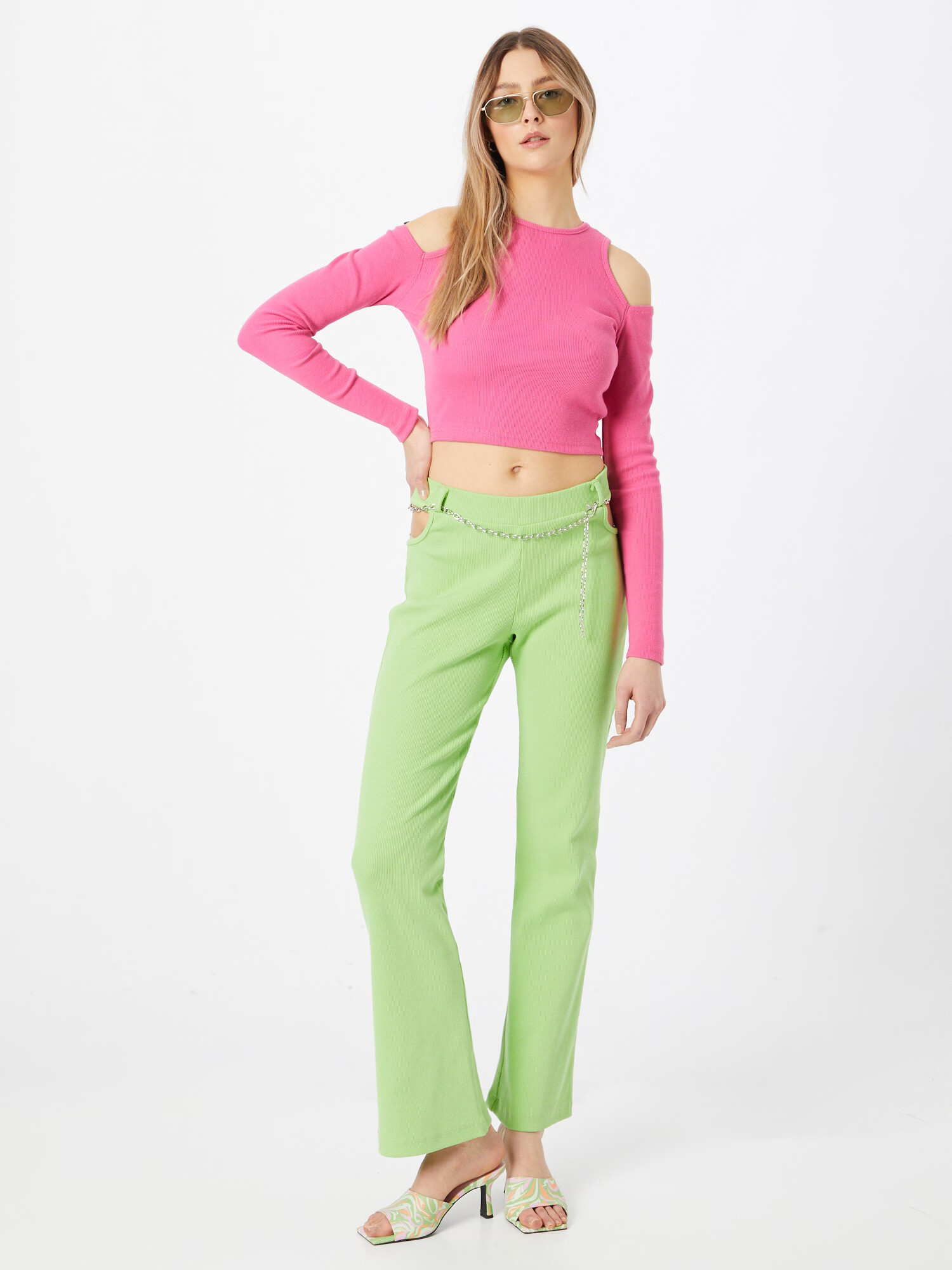 Nasty Gal Tricou roz deschis - Pled.ro