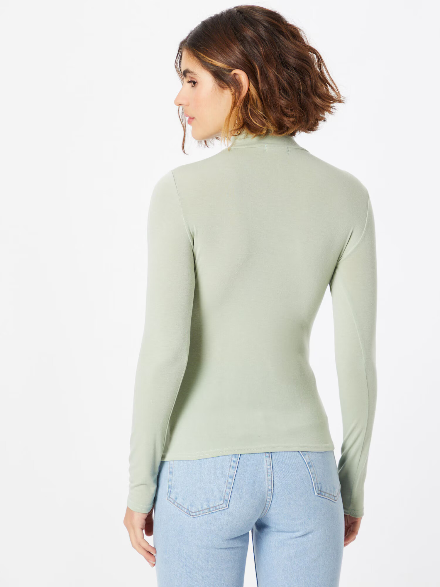 Nasty Gal Tricou verde pastel - Pled.ro