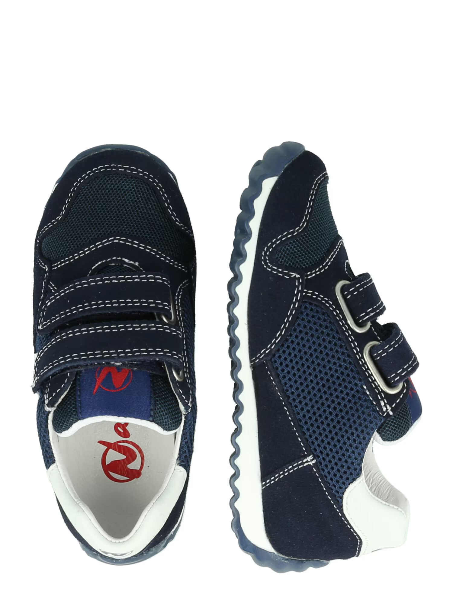 NATURINO Sneaker 'Sammy' albastru marin / bleumarin / alb - Pled.ro