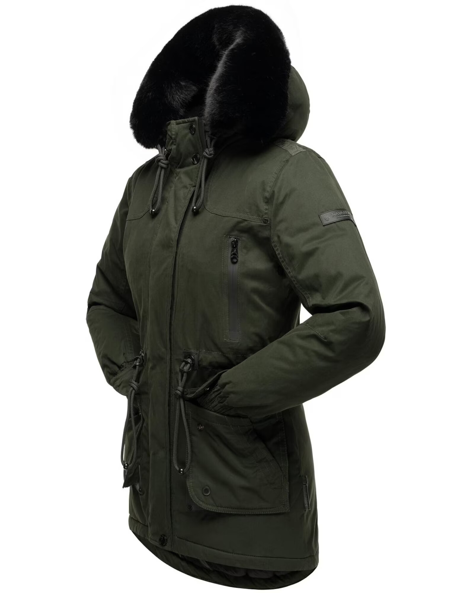 NAVAHOO Parka de iarnă oliv - Pled.ro