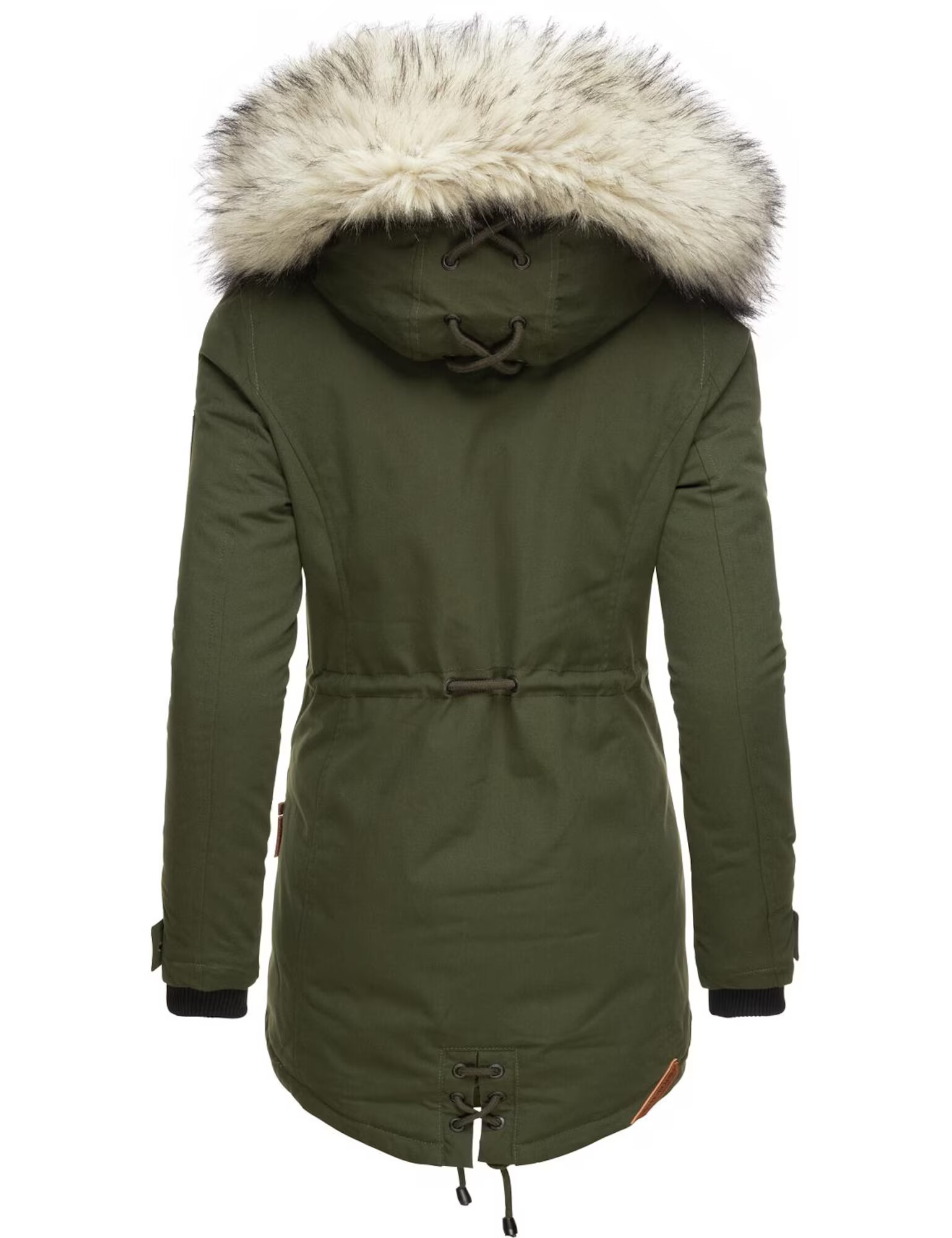 NAVAHOO Parka de iarnă crem / bleumarin / verde - Pled.ro