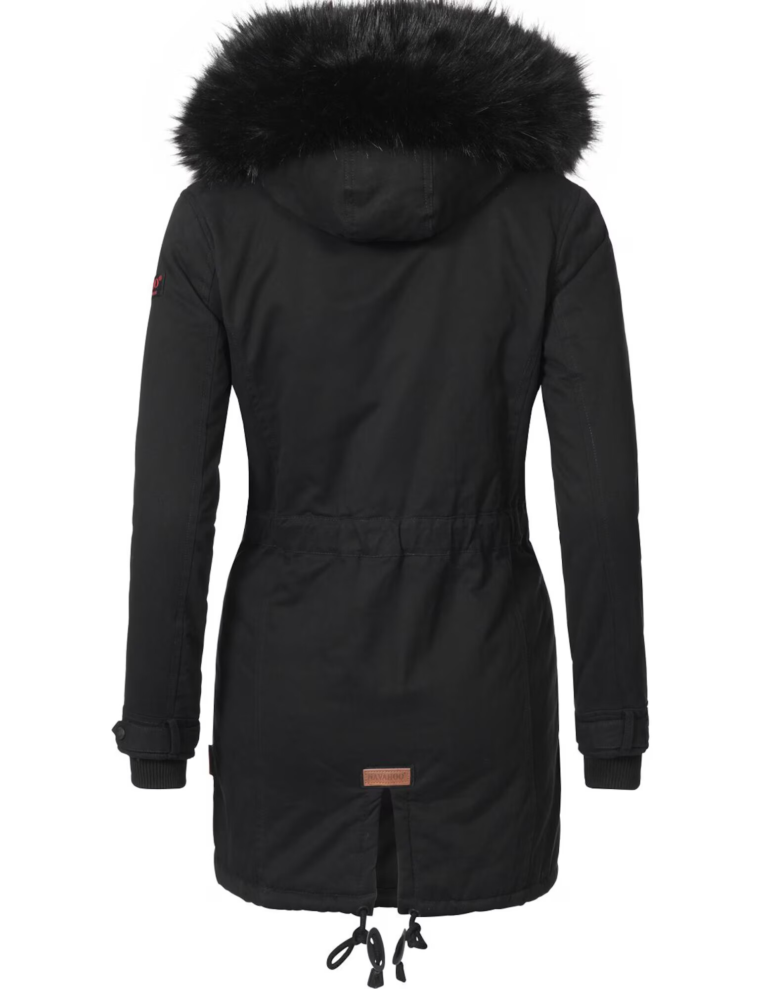 NAVAHOO Parka de iarnă 'Luluna' negru - Pled.ro