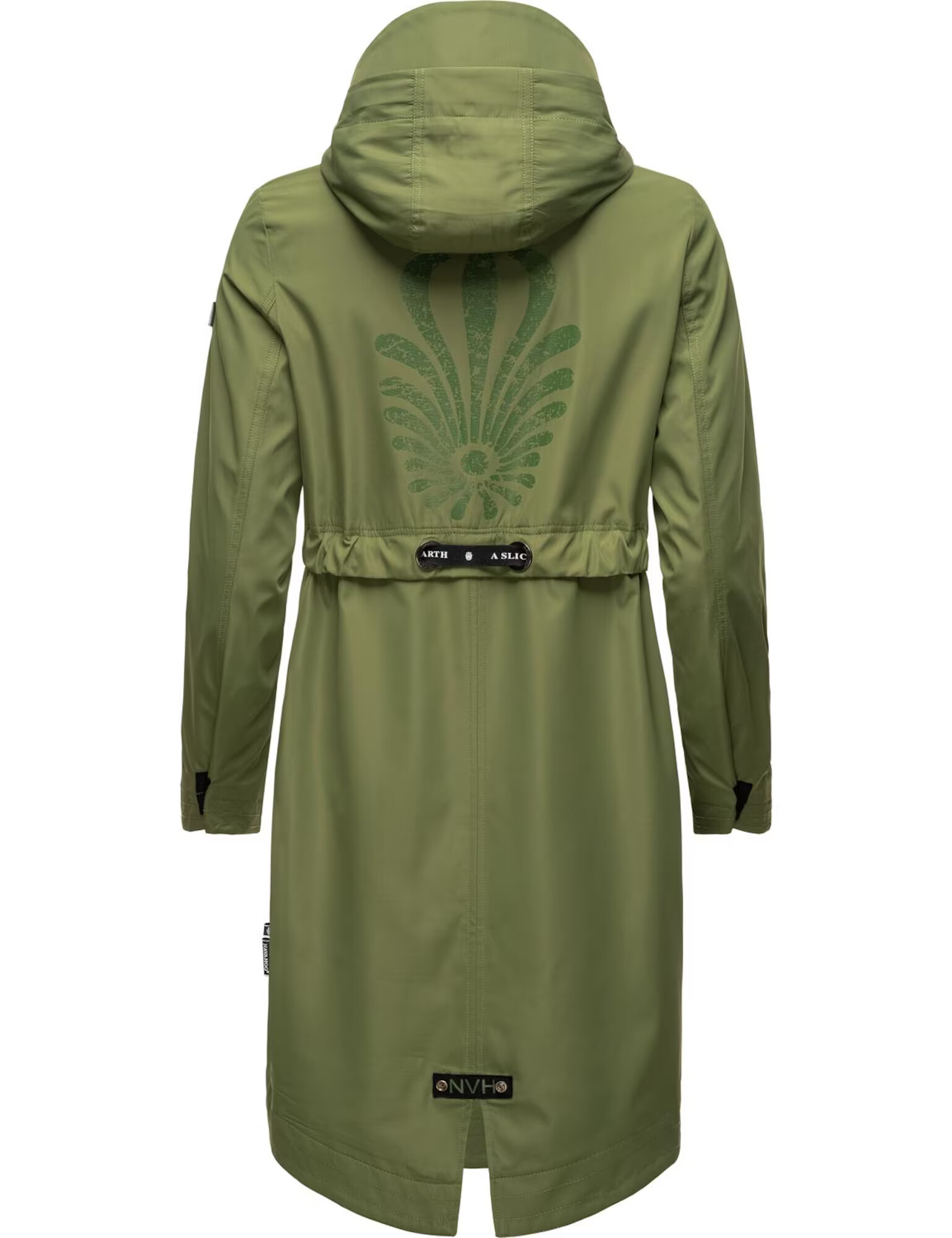 NAVAHOO Parka de primăvară-toamnă ' Josinaa ' verde - Pled.ro