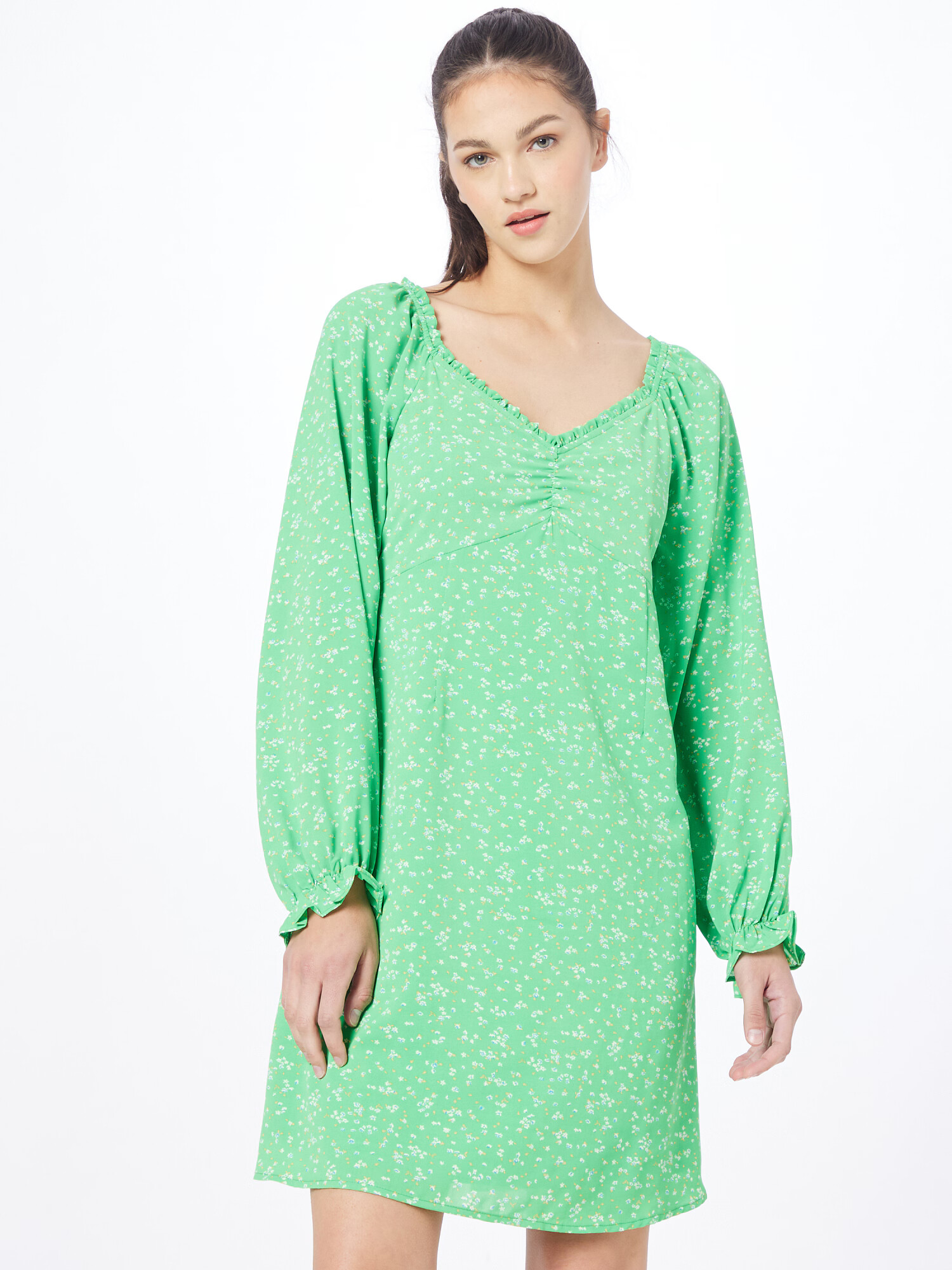 Neo Noir Rochie 'Malla' galben auriu / verde / alb - Pled.ro