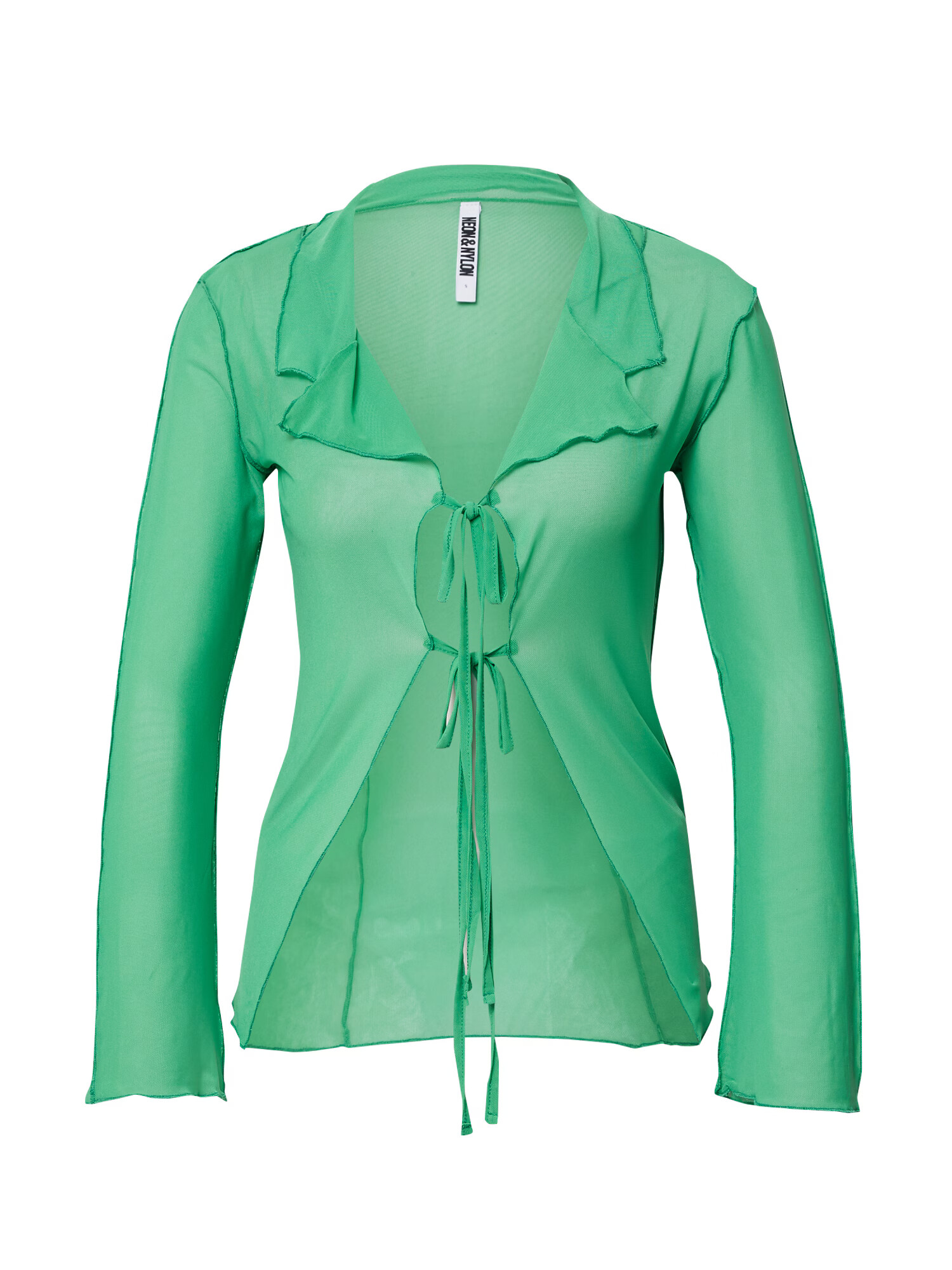 NEON & NYLON Bluză 'RAINA' verde jad - Pled.ro