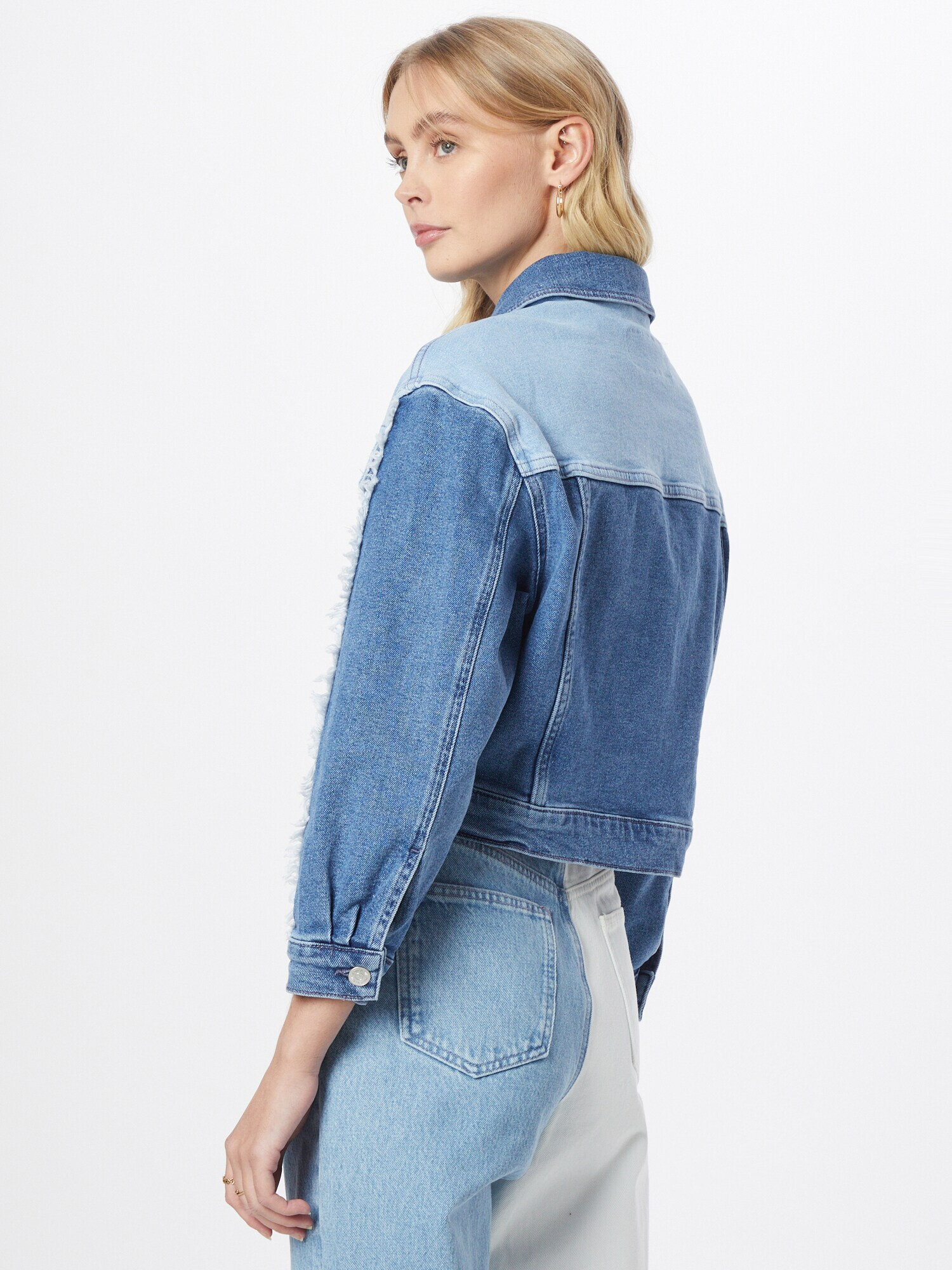 NEON & NYLON Geacă de primăvară-toamnă 'FREYA MALIBU' albastru denim / albastru închis - Pled.ro