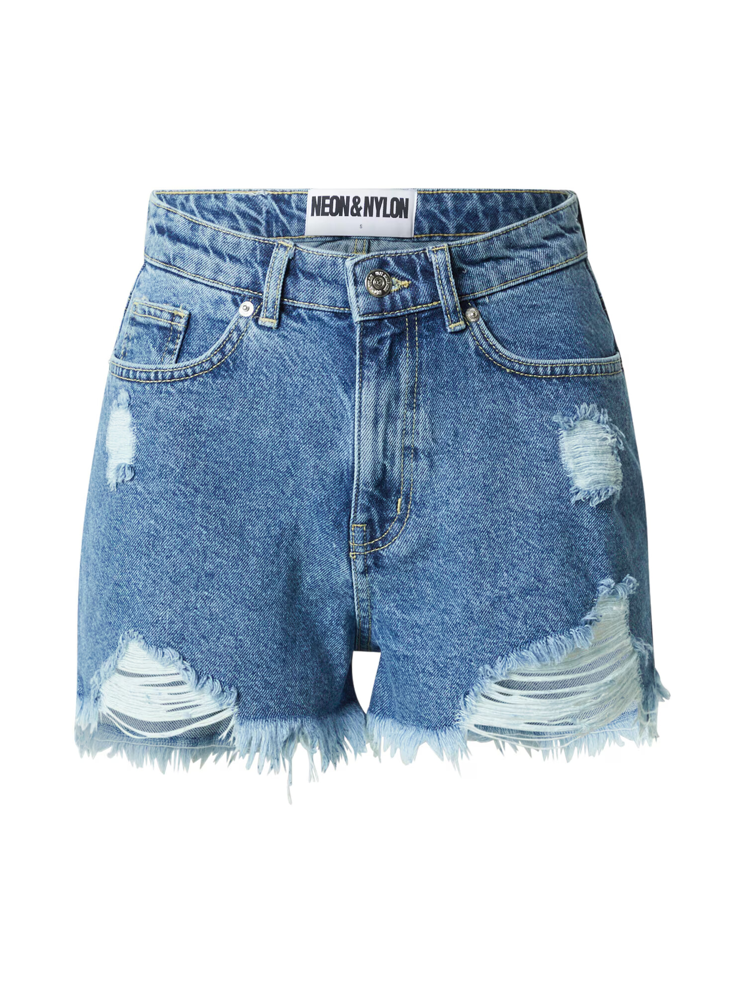 NEON & NYLON Jeans 'ALBA' albastru denim - Pled.ro