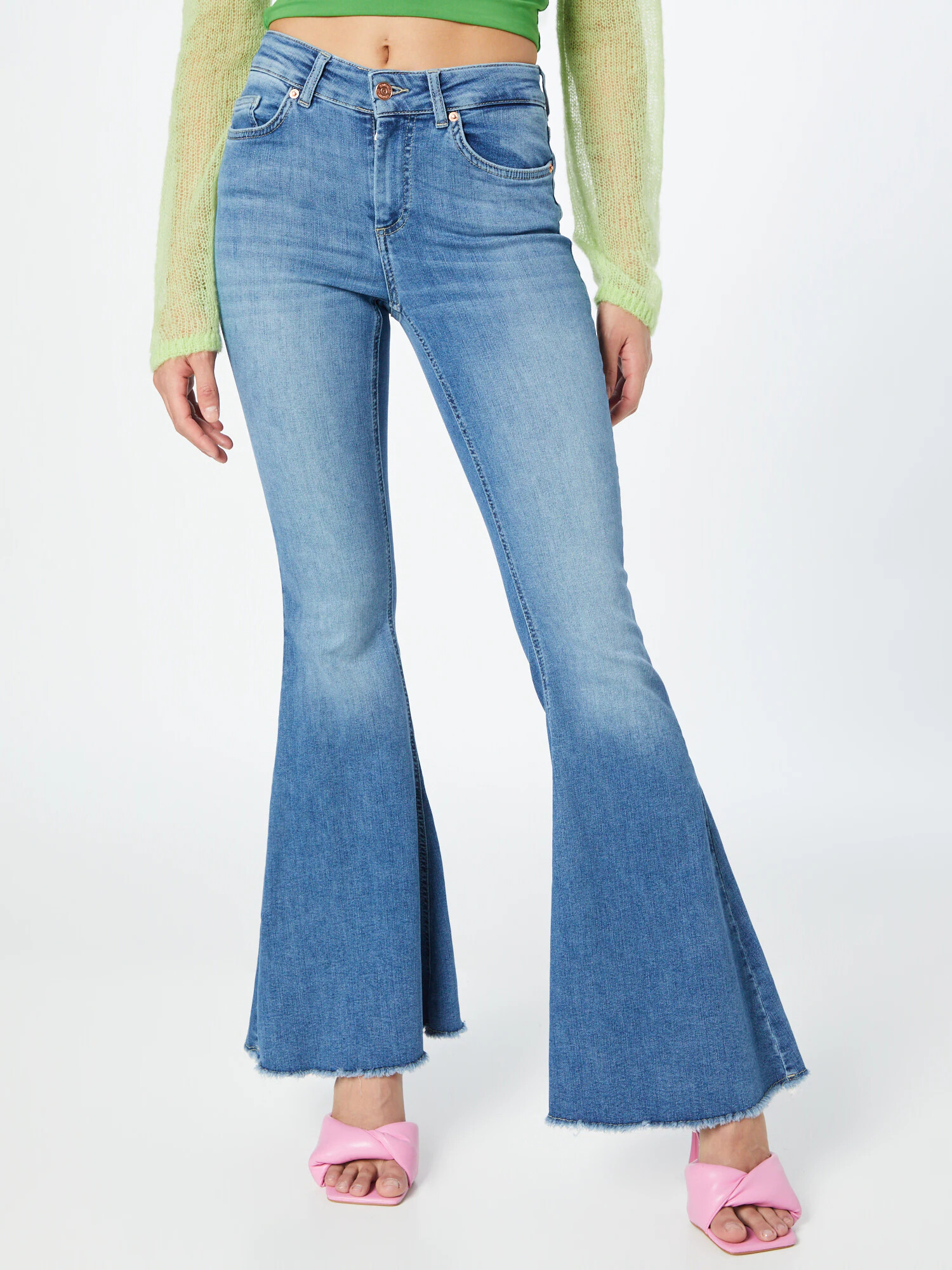 NEON & NYLON Jeans albastru - Pled.ro