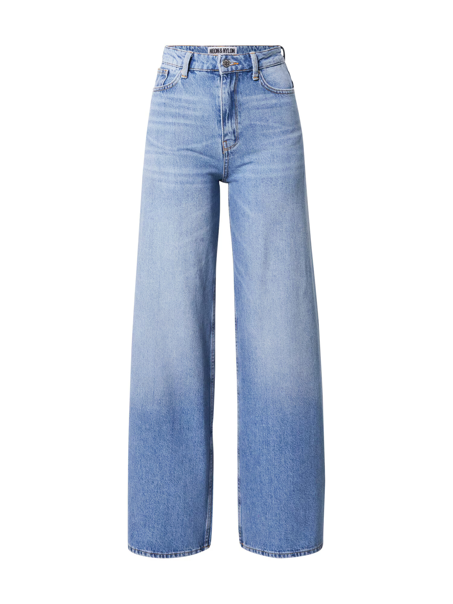 NEON & NYLON Jeans albastru denim - Pled.ro