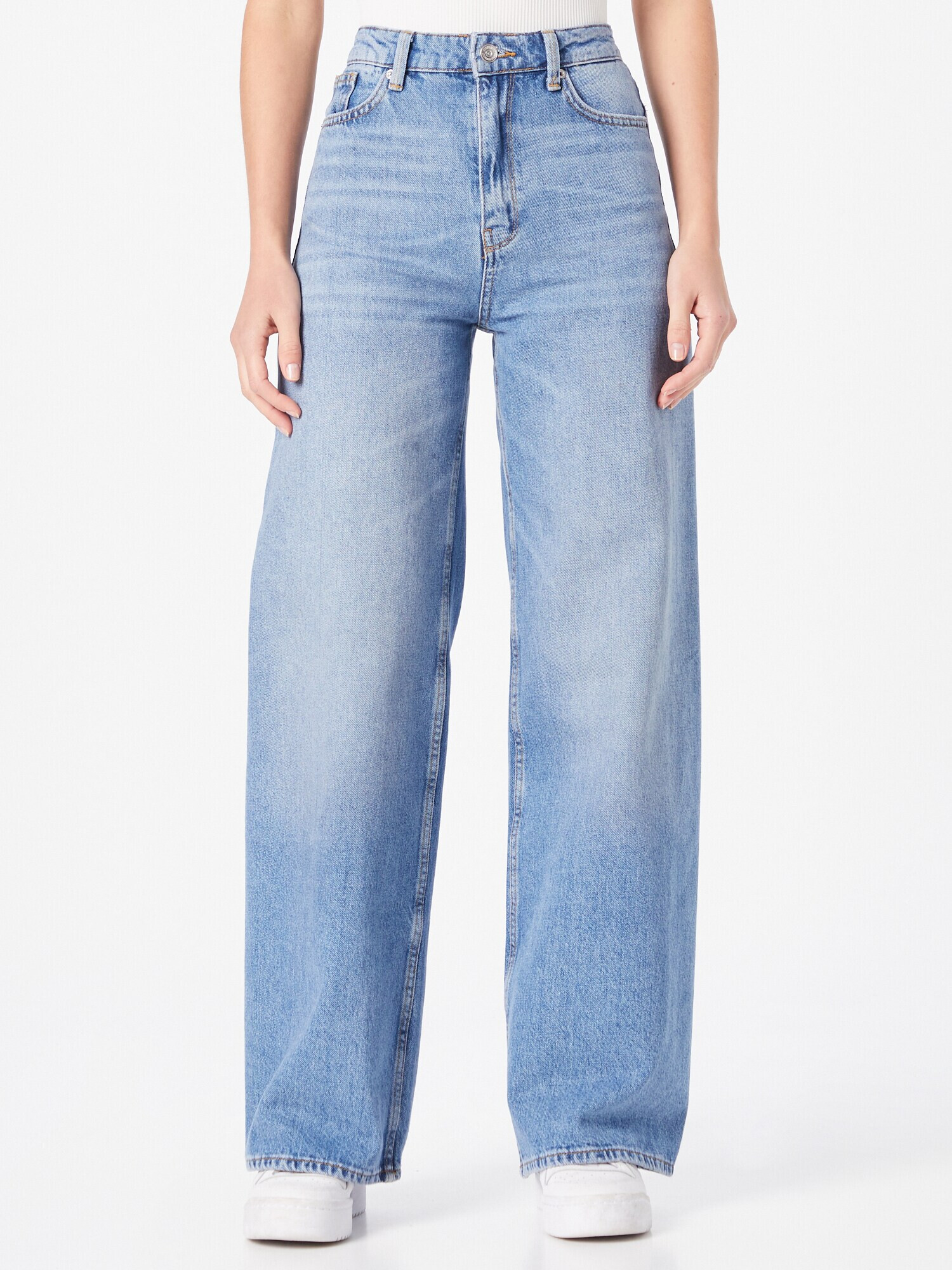 NEON & NYLON Jeans albastru denim - Pled.ro