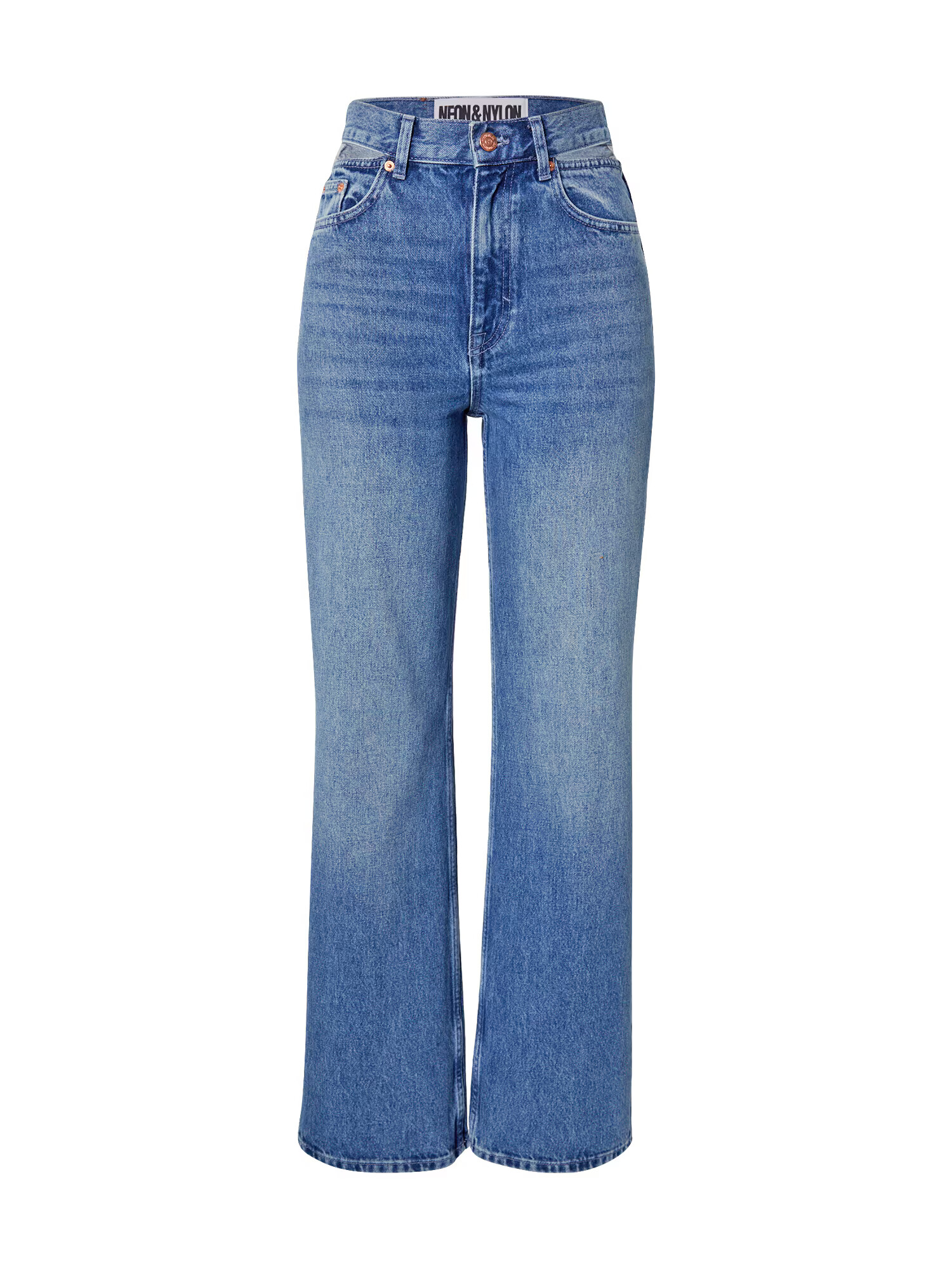 NEON & NYLON Jeans 'CAMILLE' albastru denim - Pled.ro