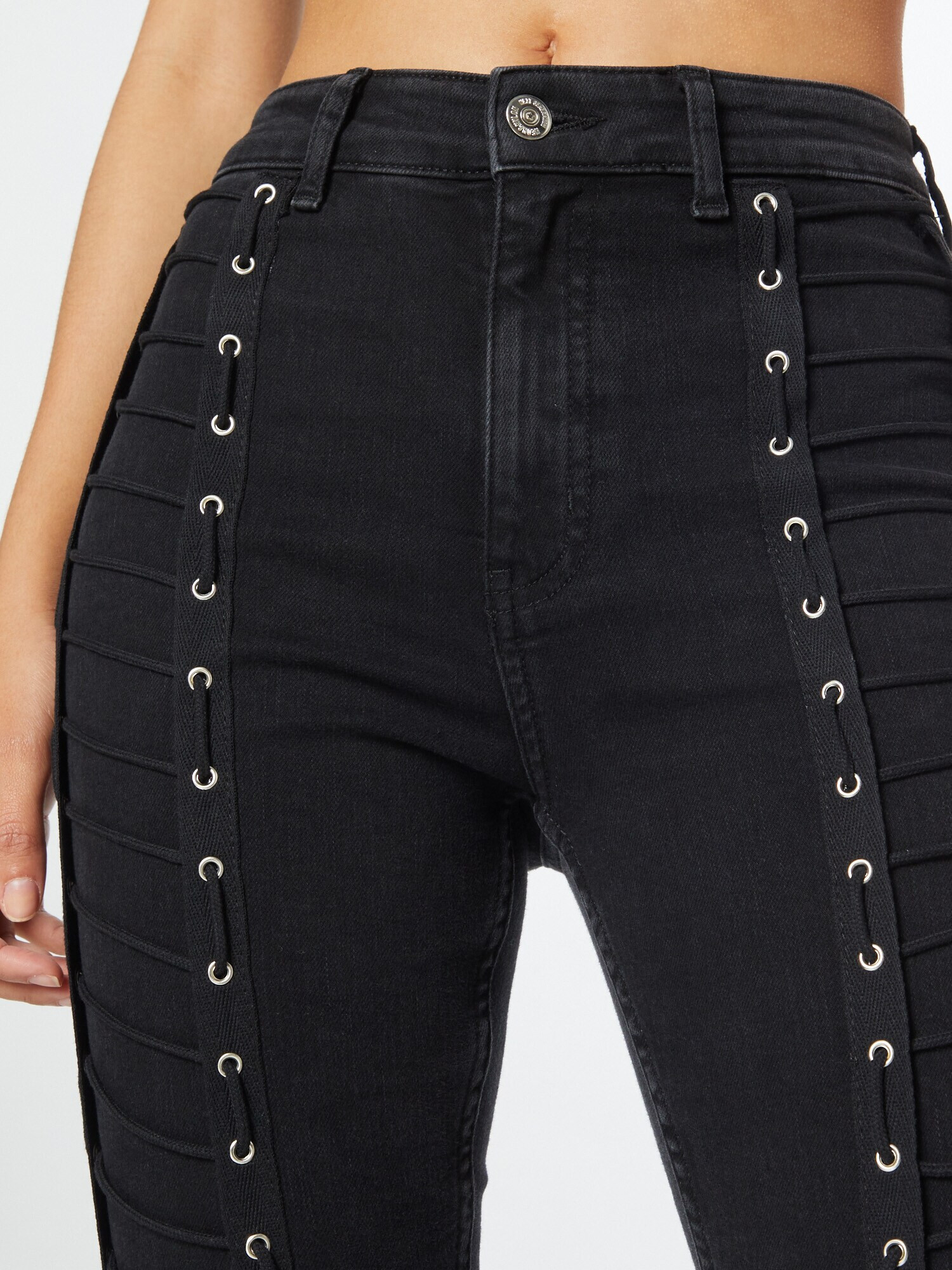 NEON & NYLON Jeans 'JERRY' negru - Pled.ro