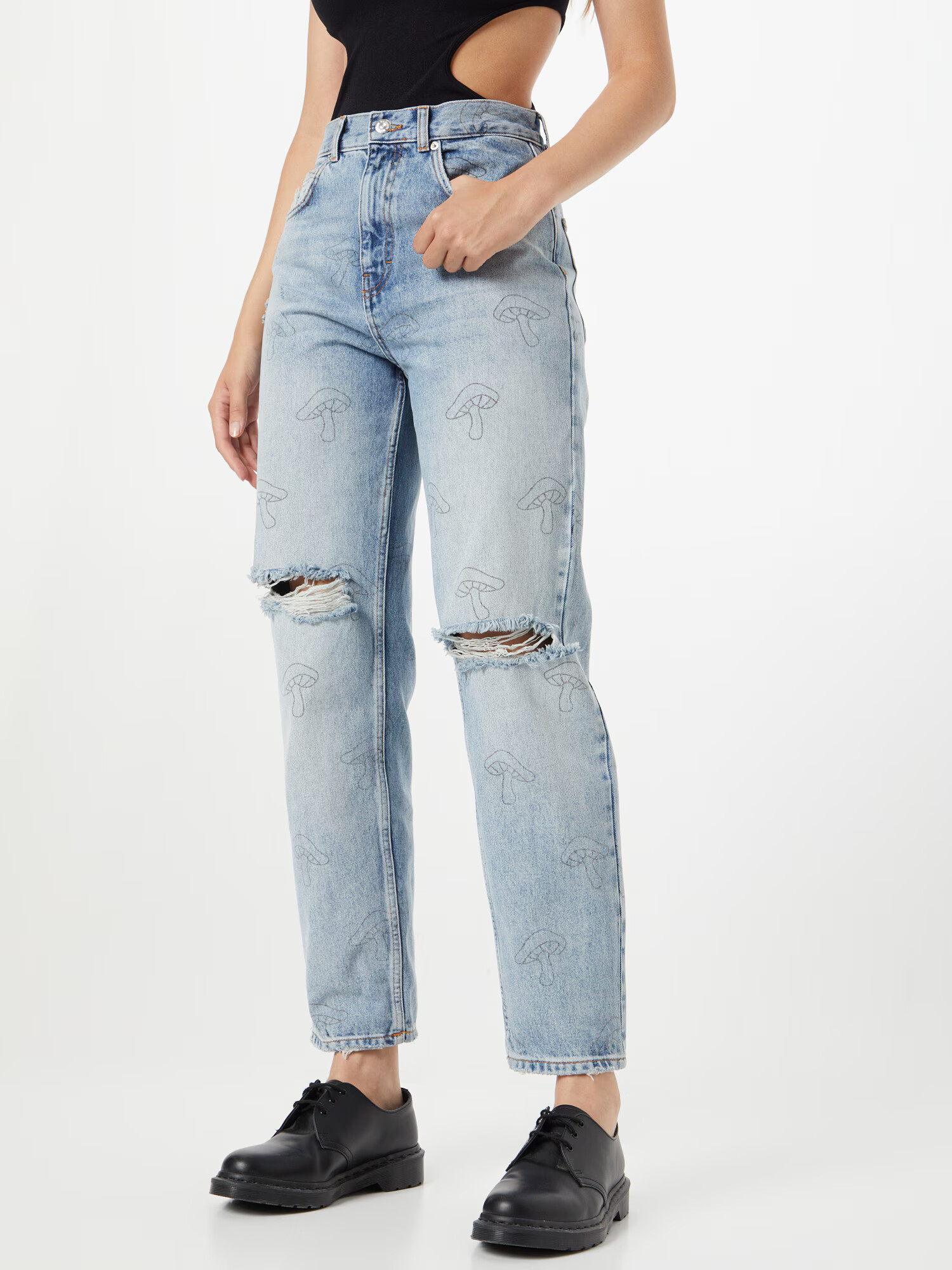 NEON & NYLON Jeans 'MAY ROBYN' albastru denim - Pled.ro