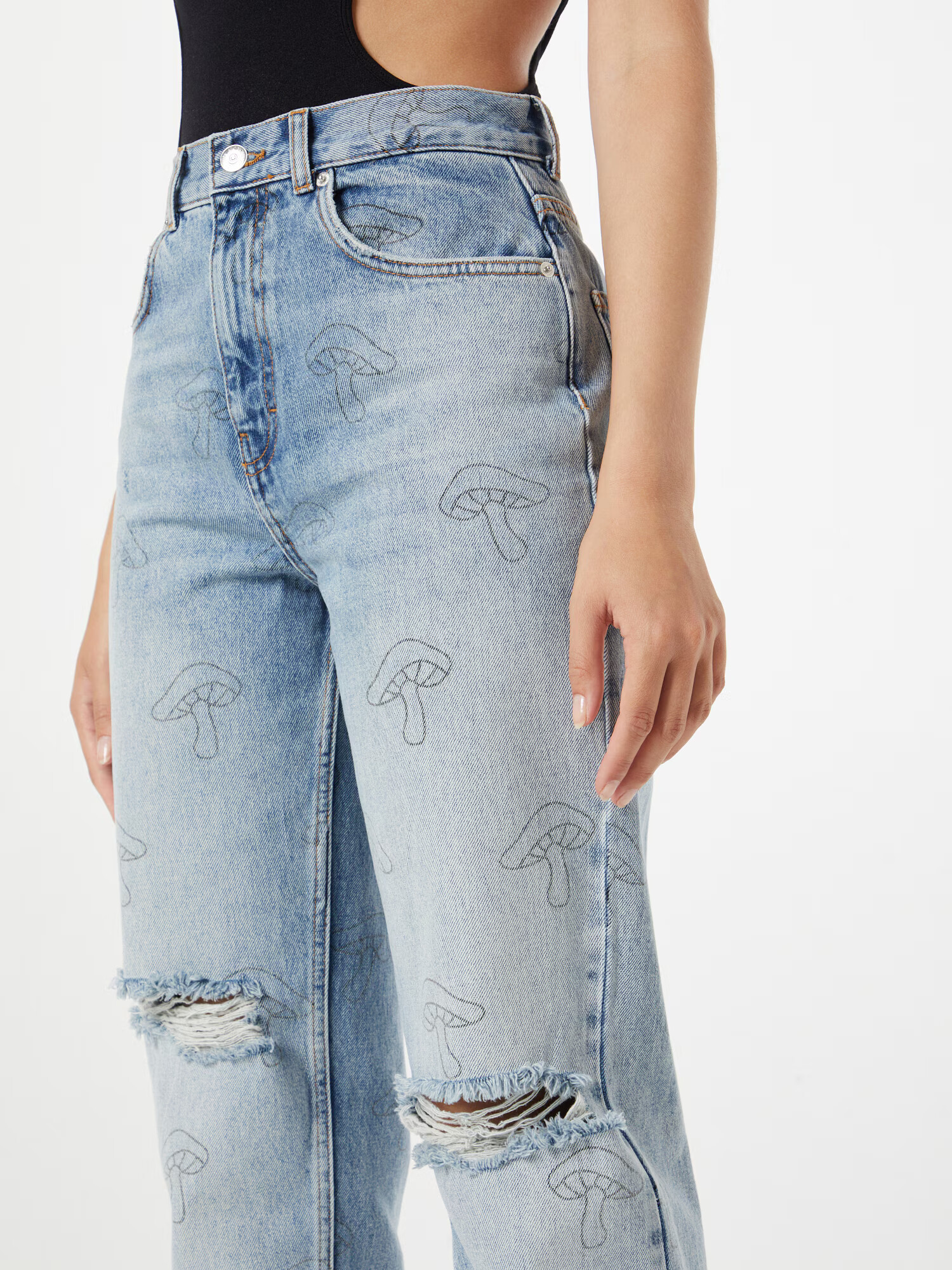 NEON & NYLON Jeans 'MAY ROBYN' albastru denim - Pled.ro