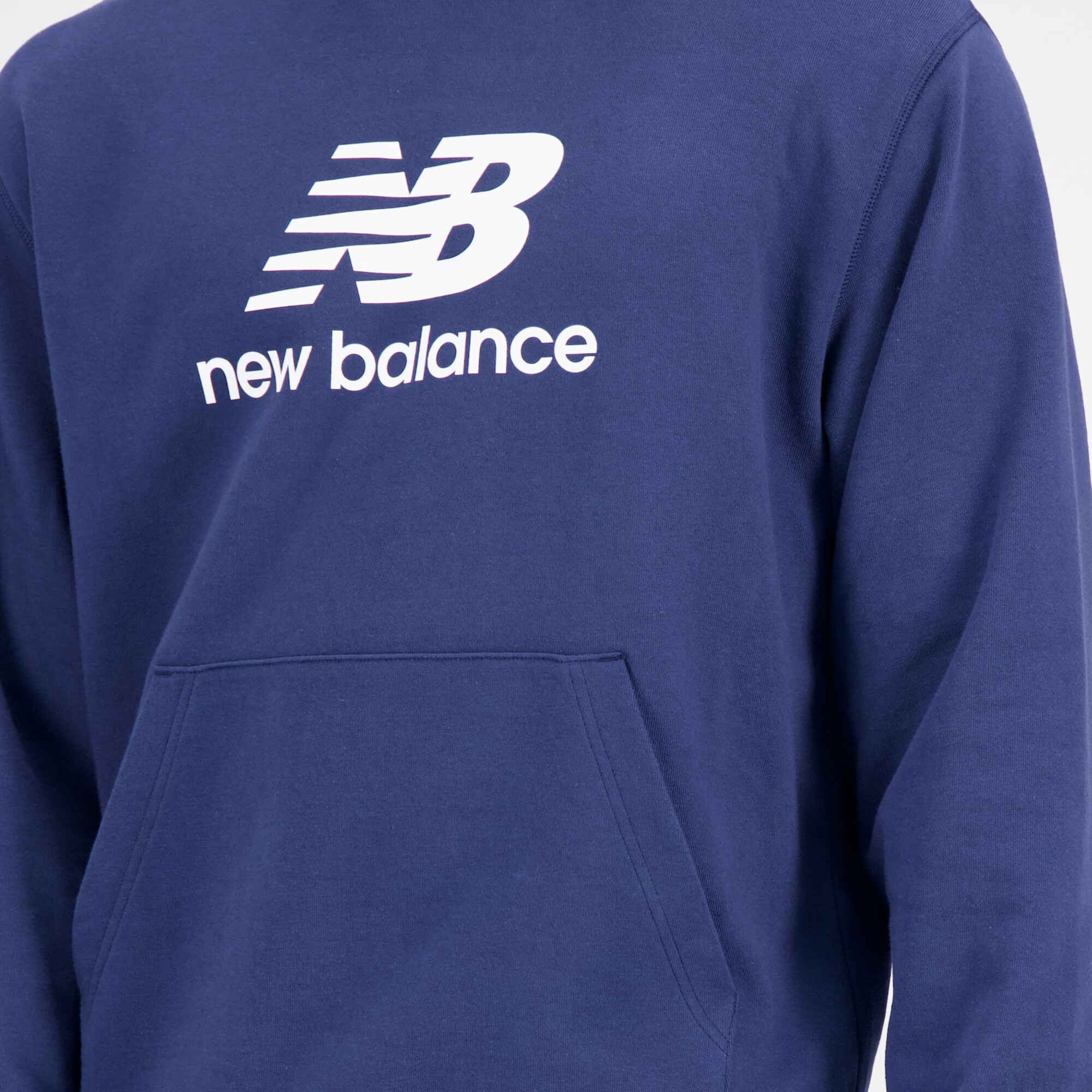 new balance Bluză de molton albastru închis / alb - Pled.ro