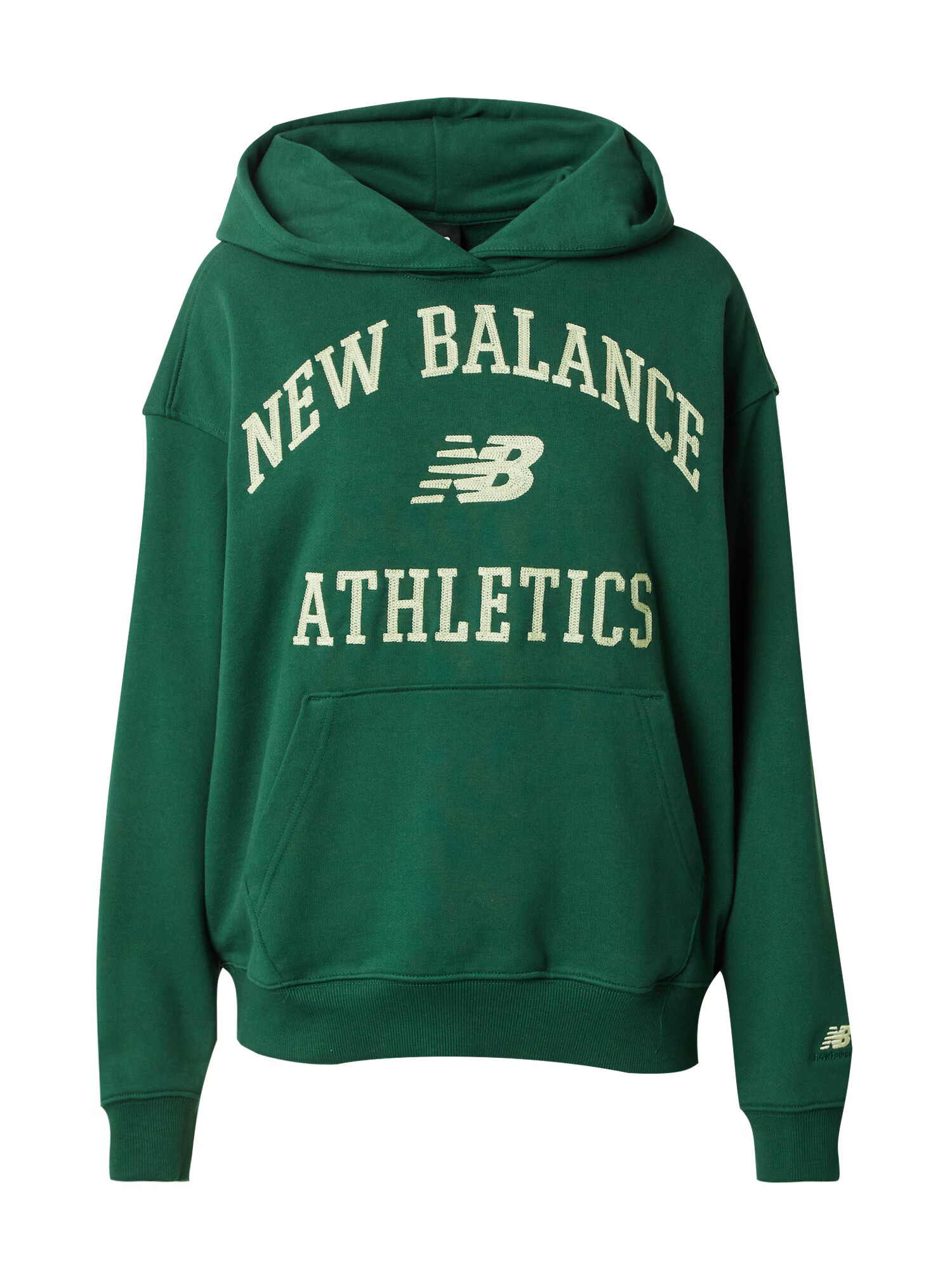 new balance Bluză de molton bej / verde iarbă - Pled.ro