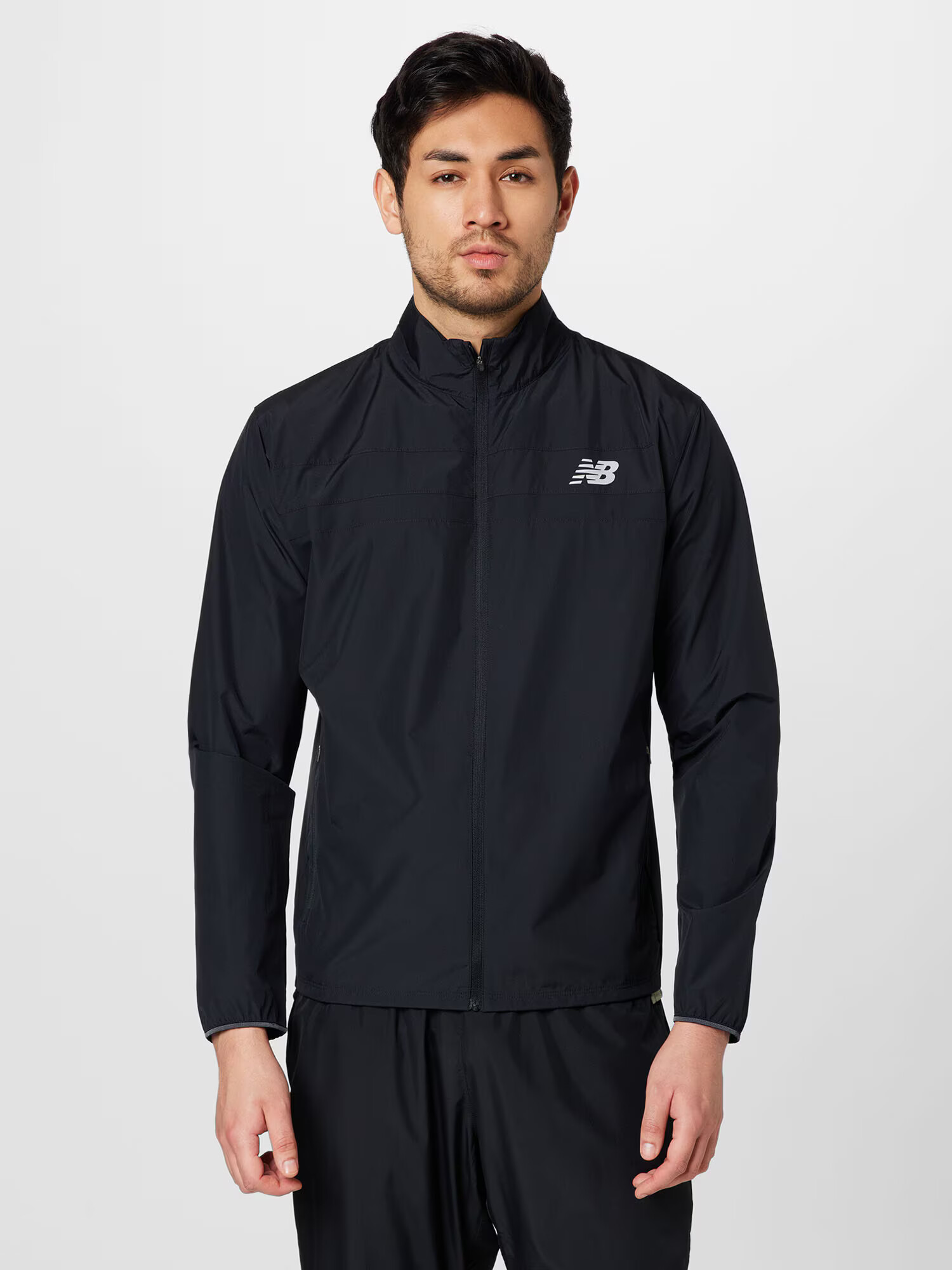 new balance Geacă sport negru / alb - Pled.ro