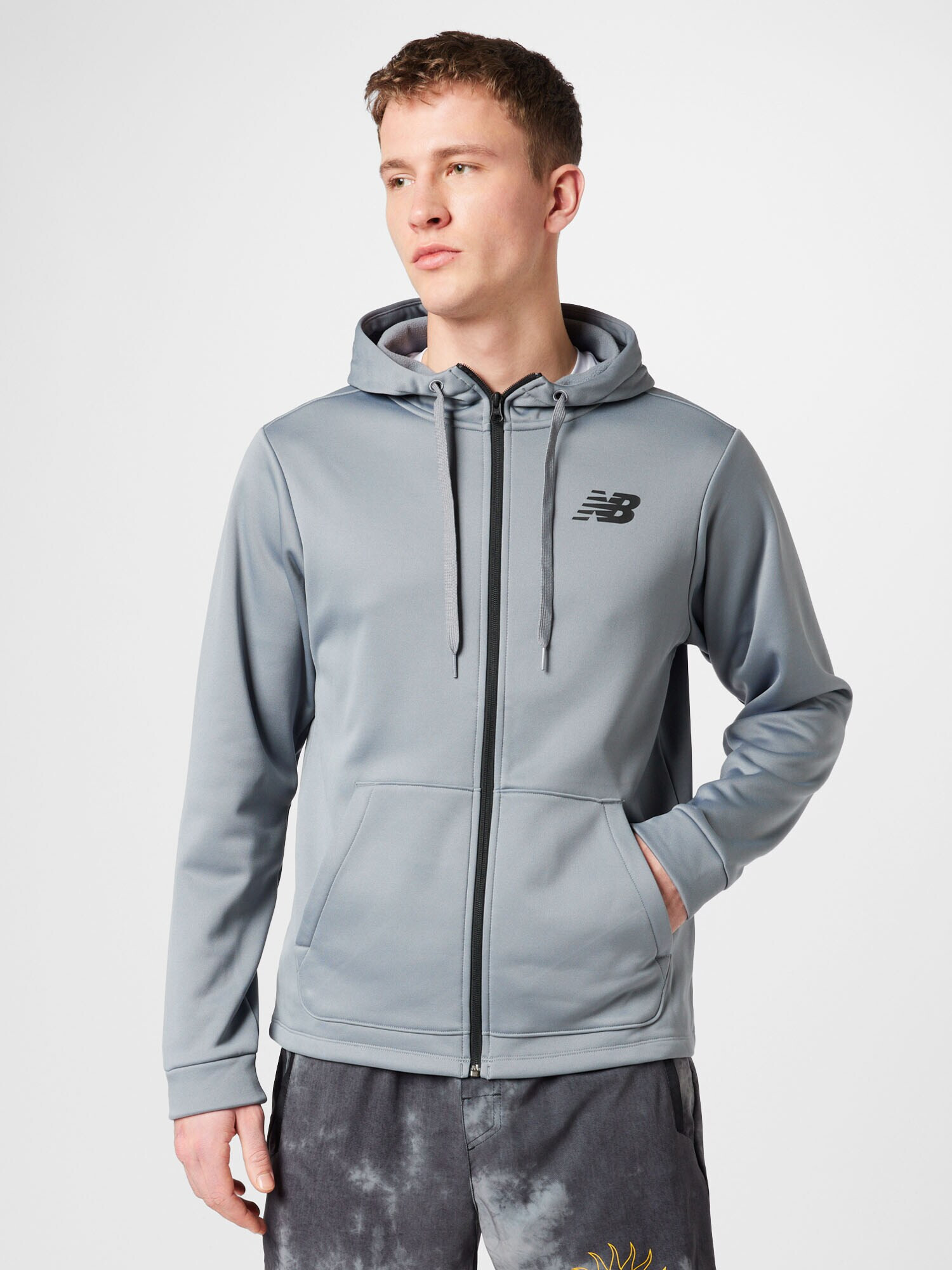 new balance Jachetă fleece funcțională gri - Pled.ro