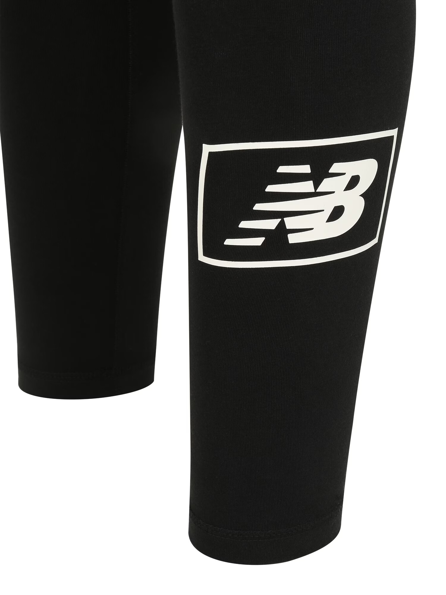 new balance Leggings negru / alb murdar - Pled.ro