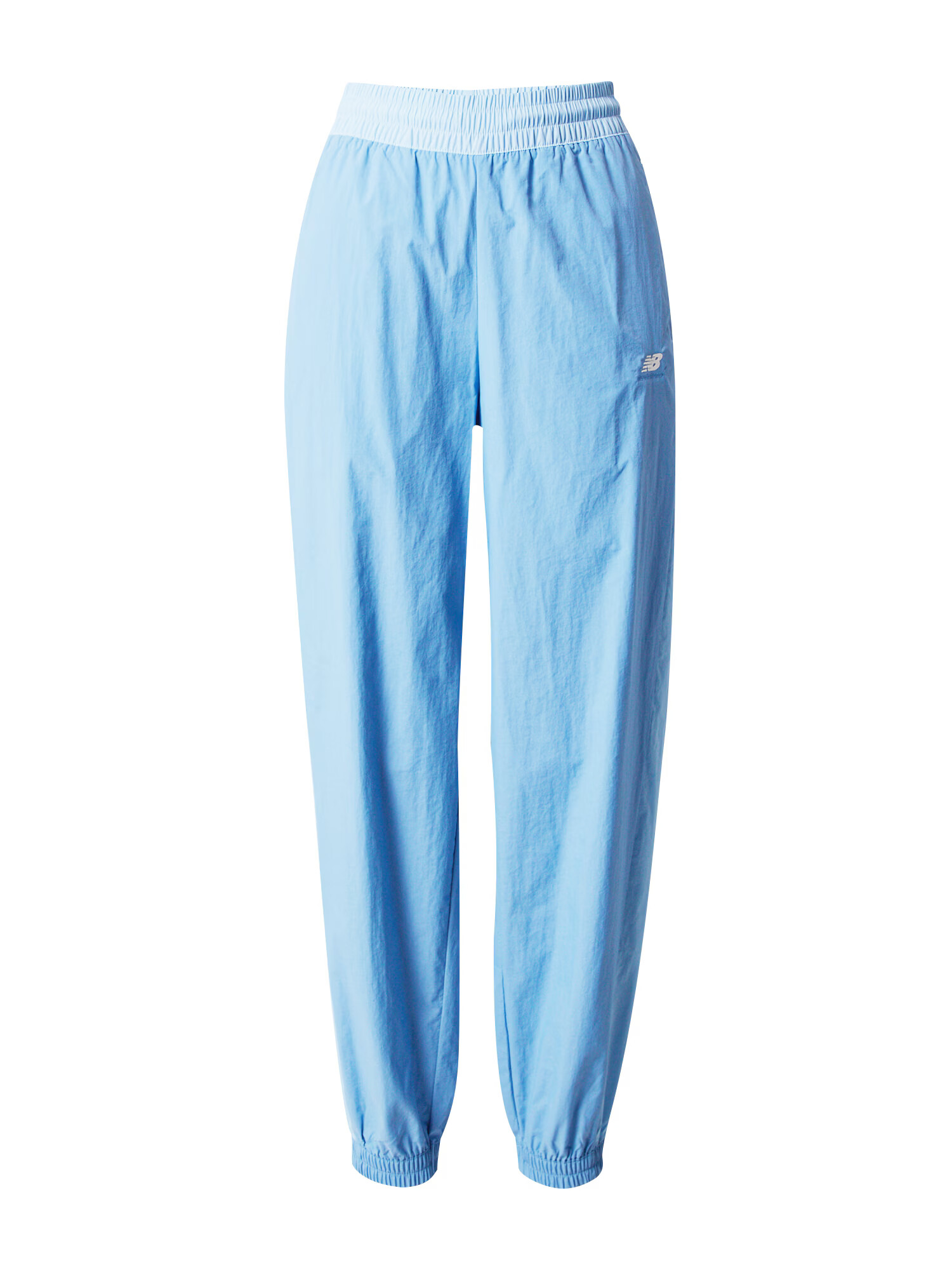 new balance Pantaloni sport 'Athletics' azuriu / albastru pastel / alb - Pled.ro