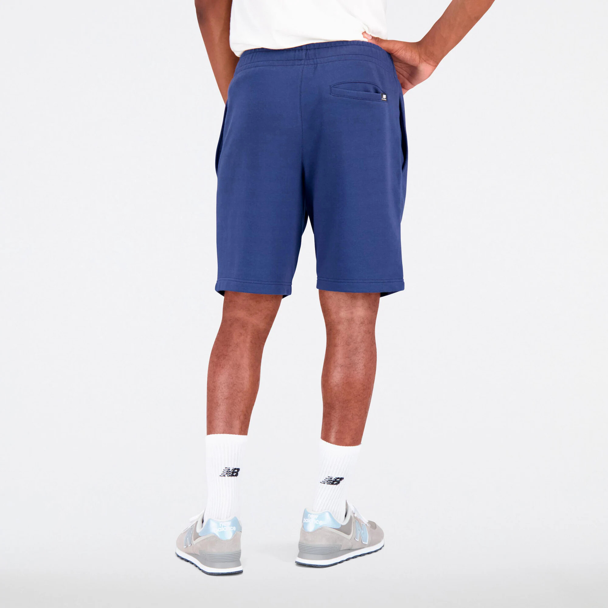 new balance Pantaloni bleumarin / alb - Pled.ro