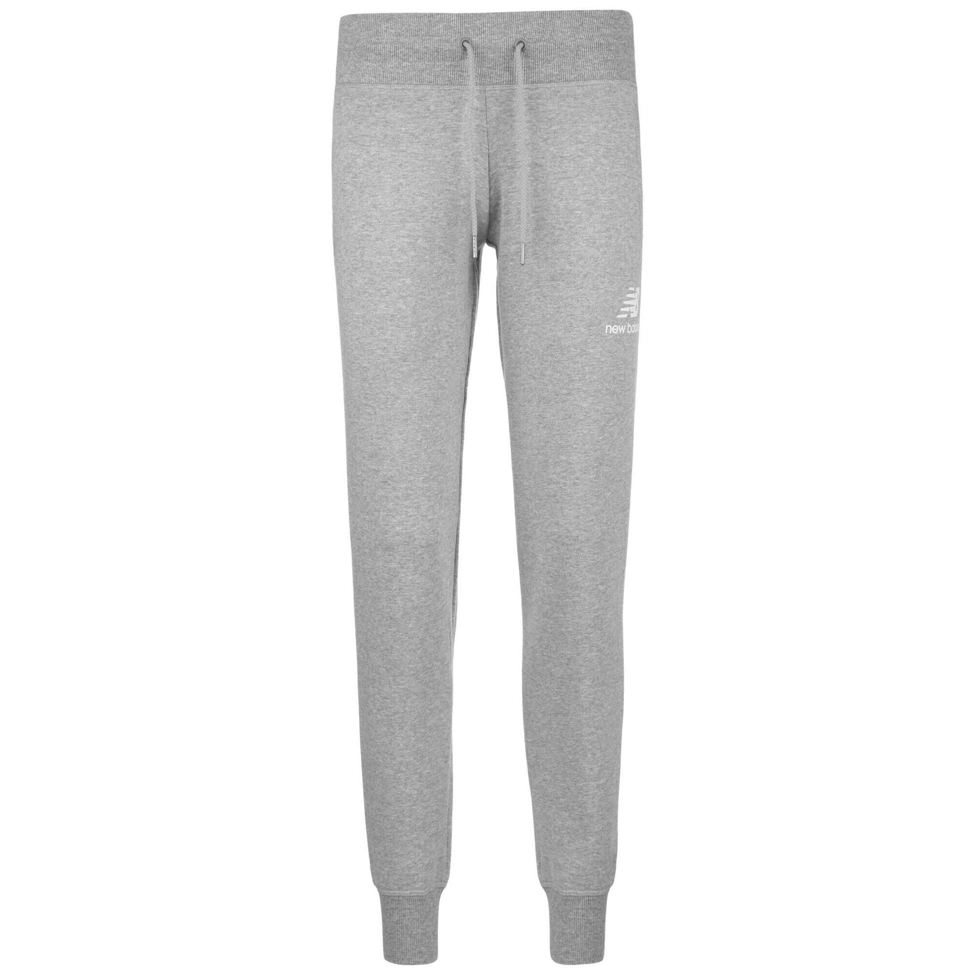 new balance Pantaloni gri amestecat / alb - Pled.ro